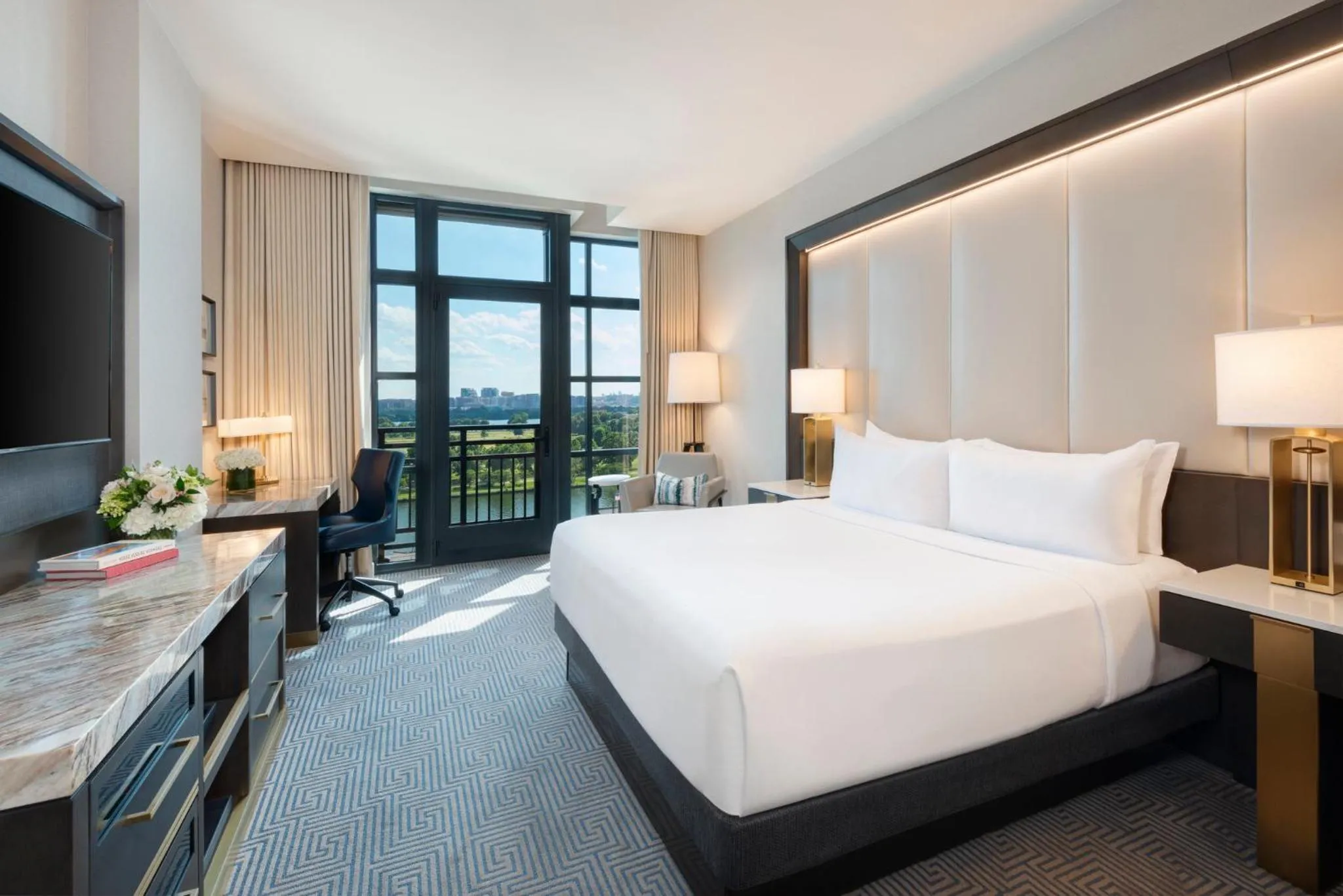 Photo of the whole room, Bed in InterContinental - Washington D.C. - The Wharf by IHG