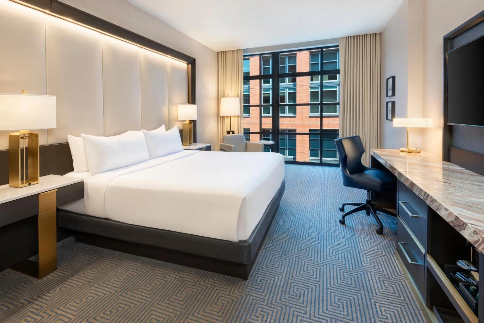 Photo of the whole room, Bed in InterContinental - Washington D.C. - The Wharf by IHG