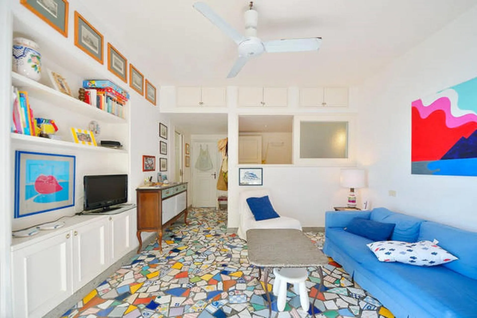Villa con discesa a mare