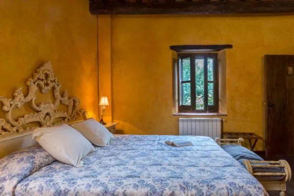 Bed in Casa rural Can Jepet