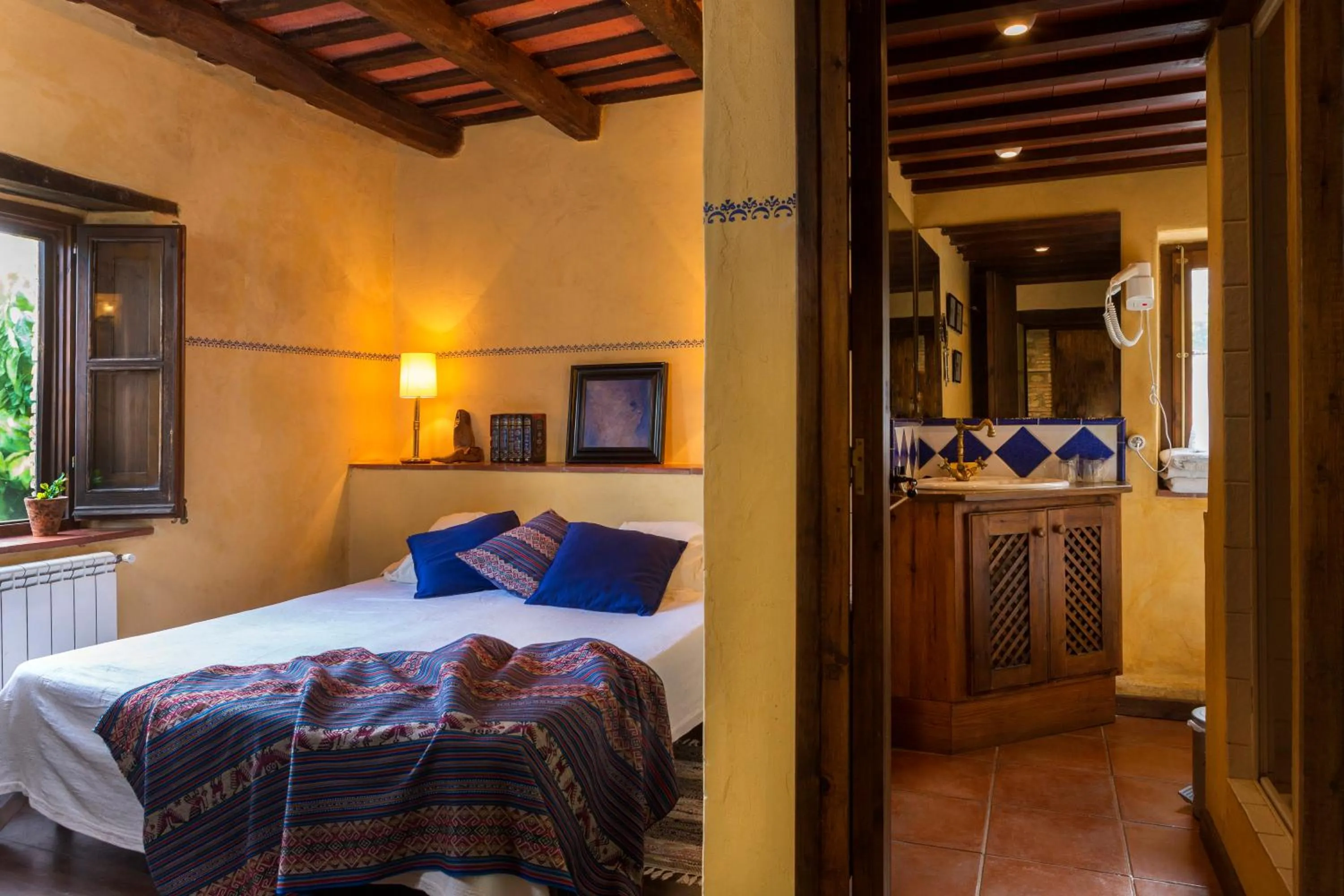 Bed in Casa rural Can Jepet