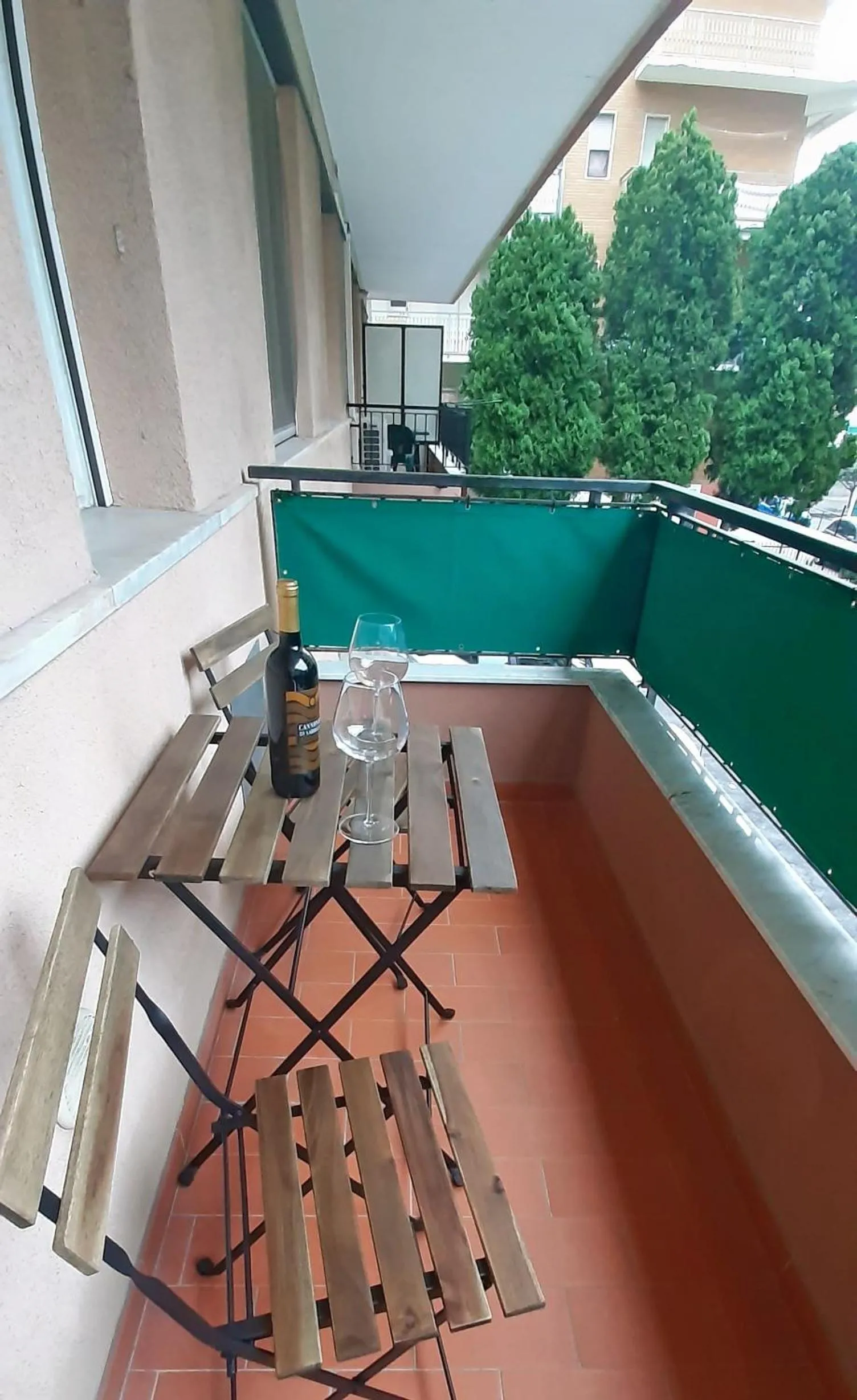 Balcony/Terrace in Appartamento Angelina