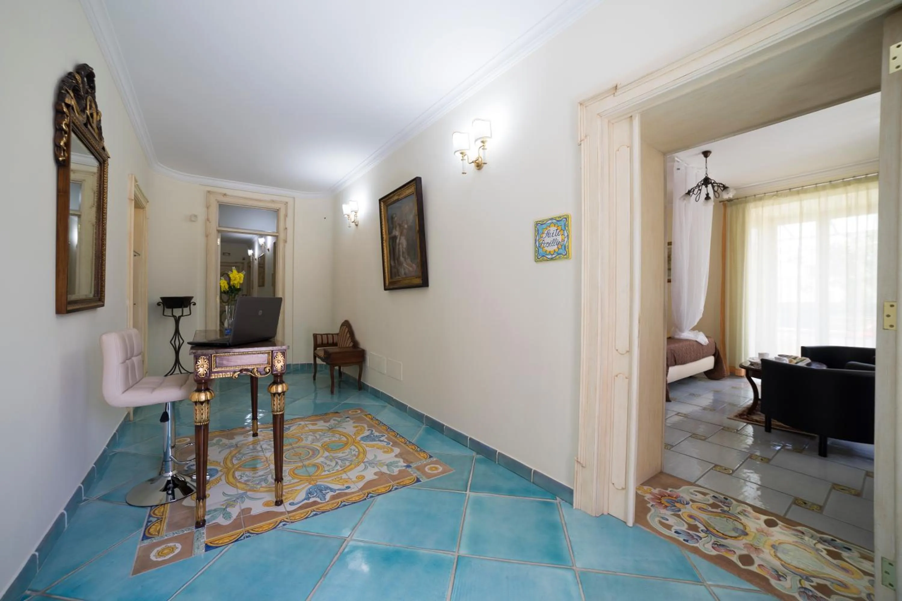 Lobby or reception in B&B 'O Sole Mio!