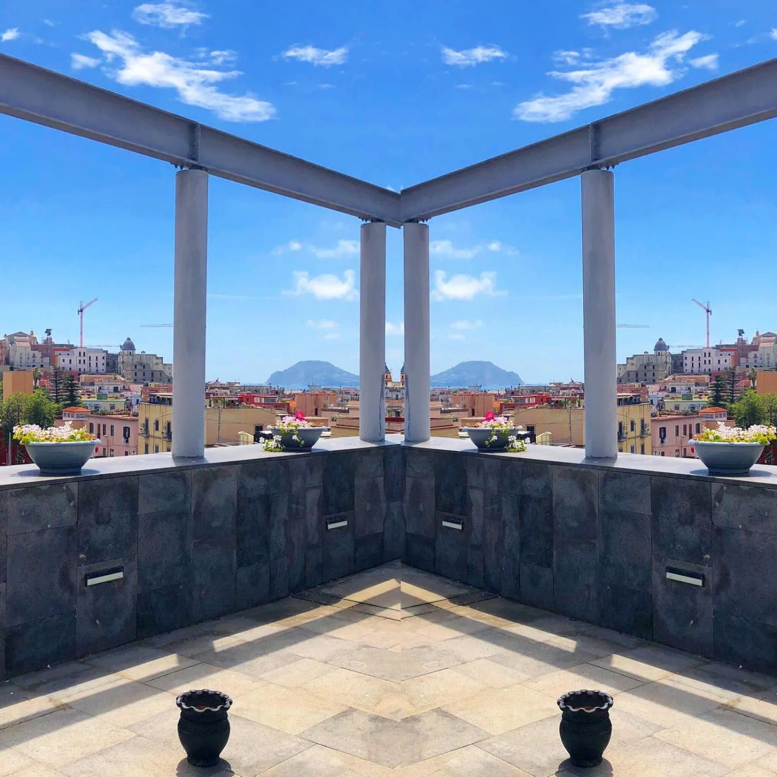 Balcony/Terrace in Hotel Terme Neronensis