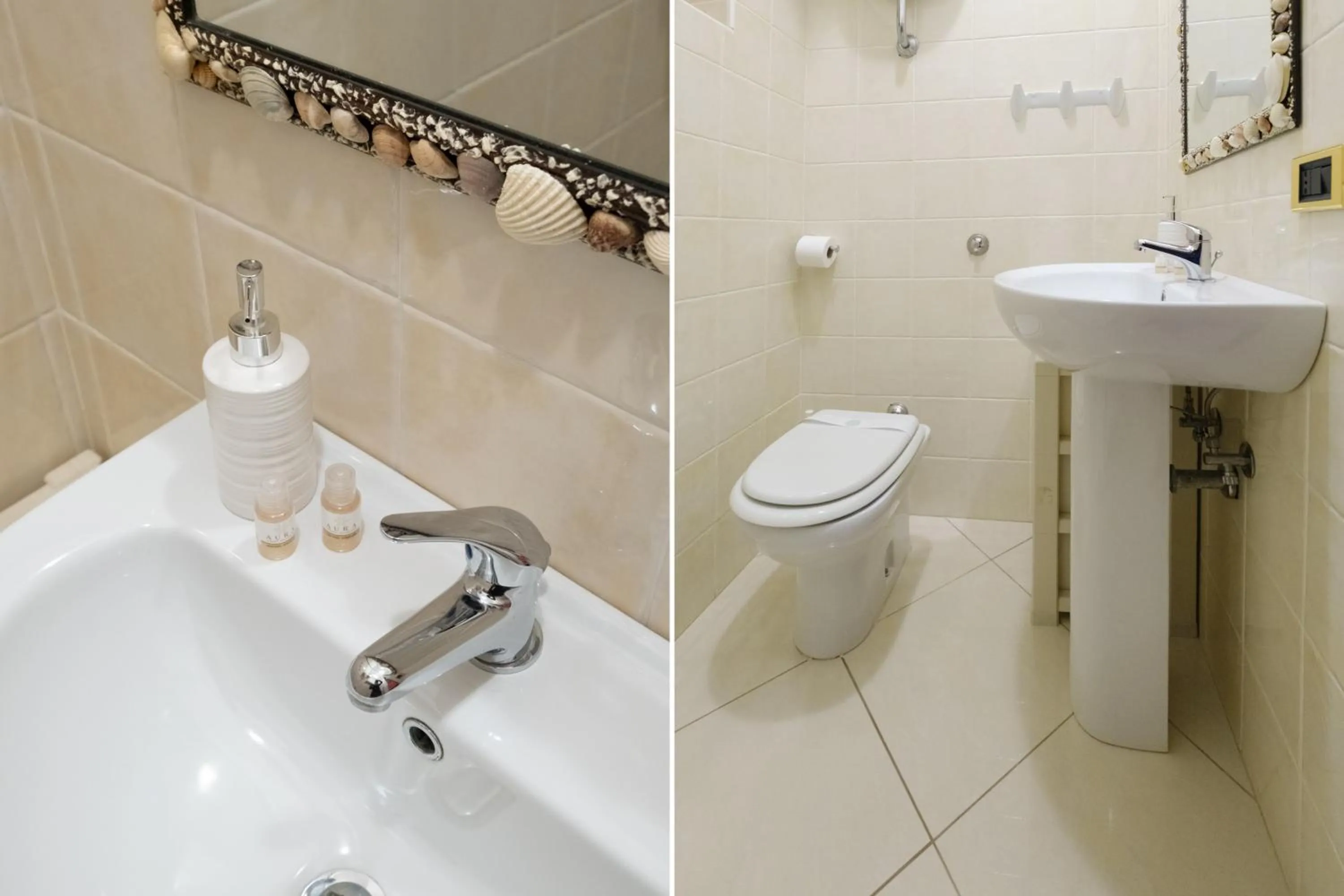 Toilet in B&B Artemisia