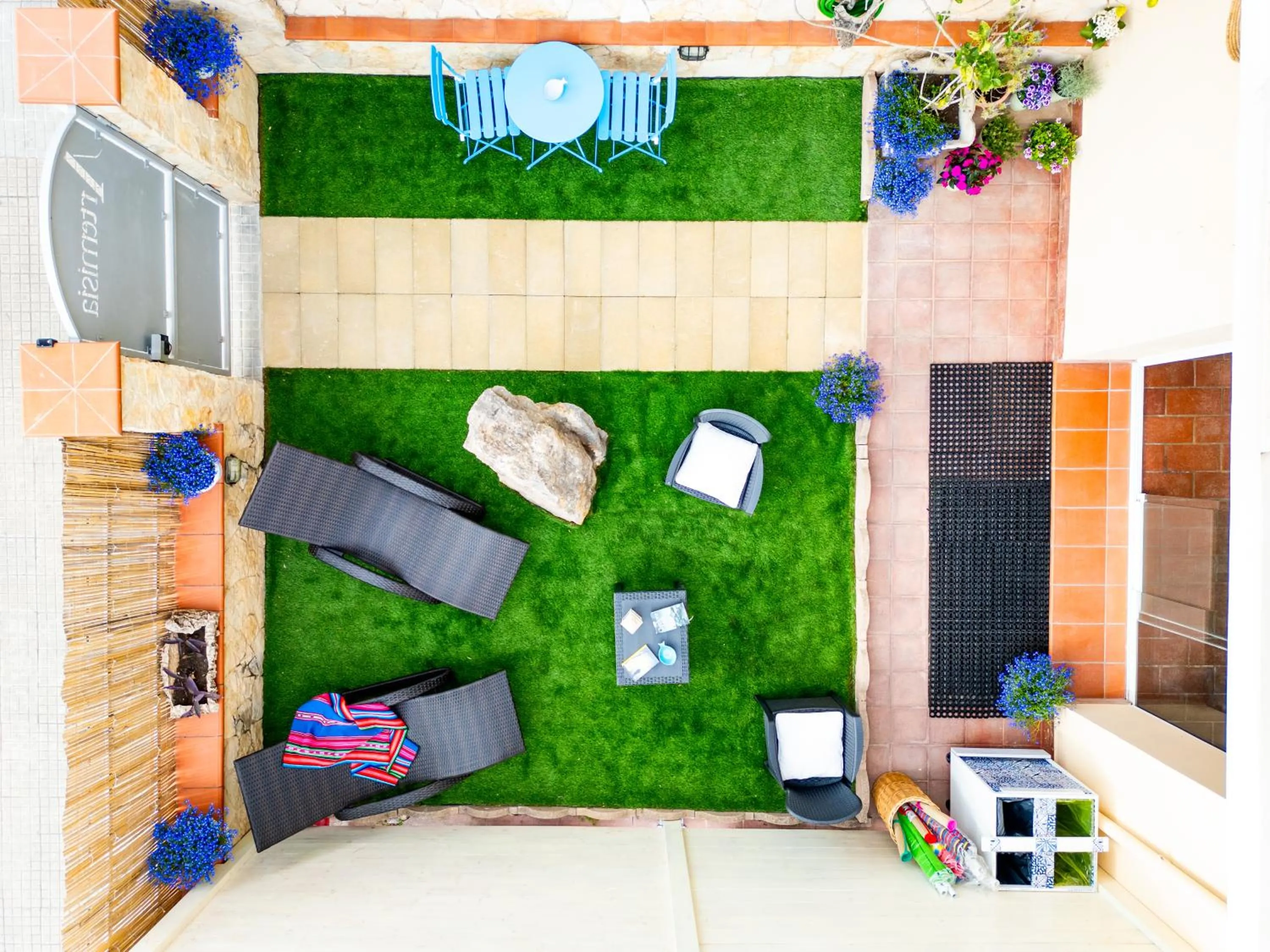 Garden in B&B Artemisia