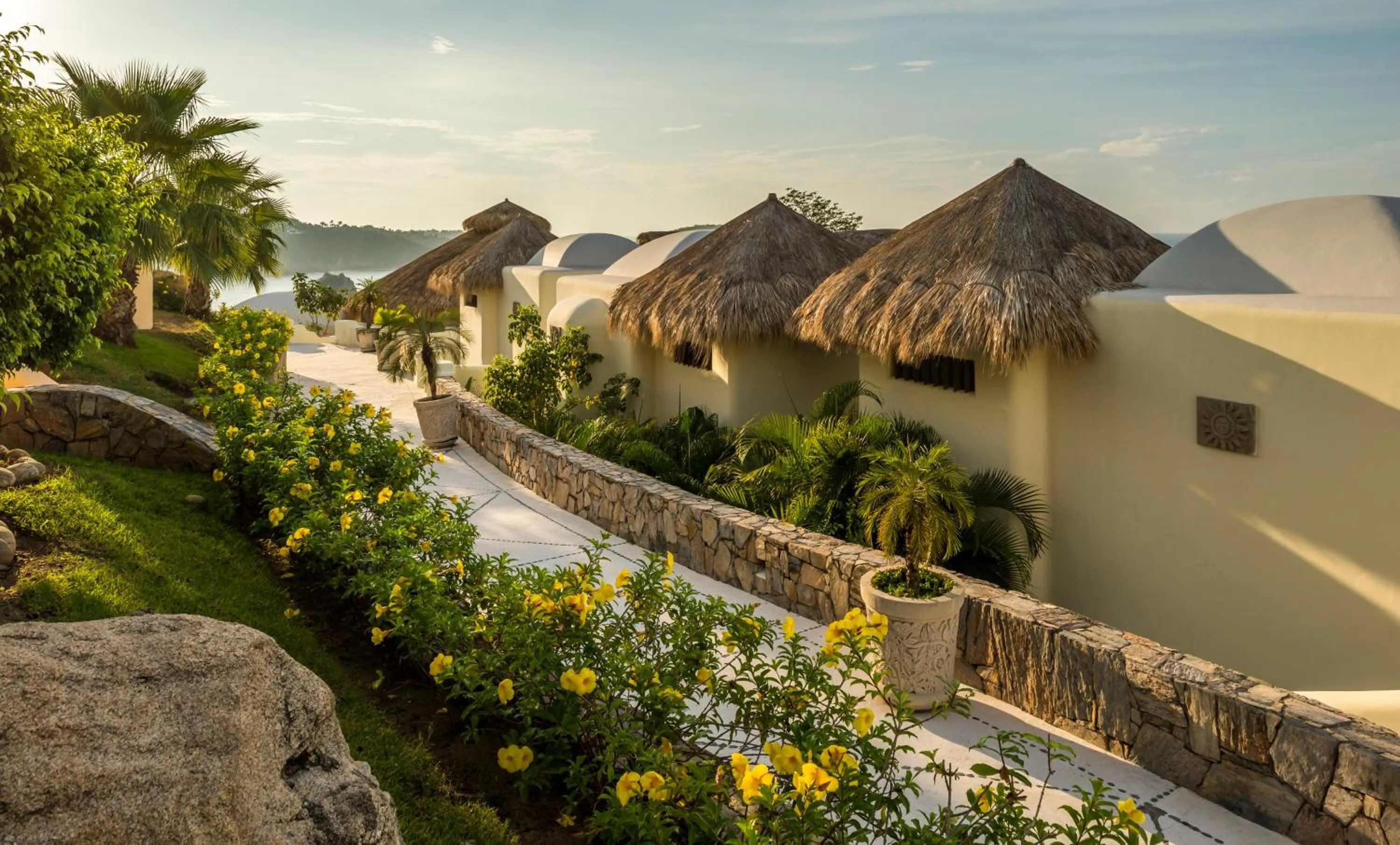 Decorative detail in Quinta Real Huatulco