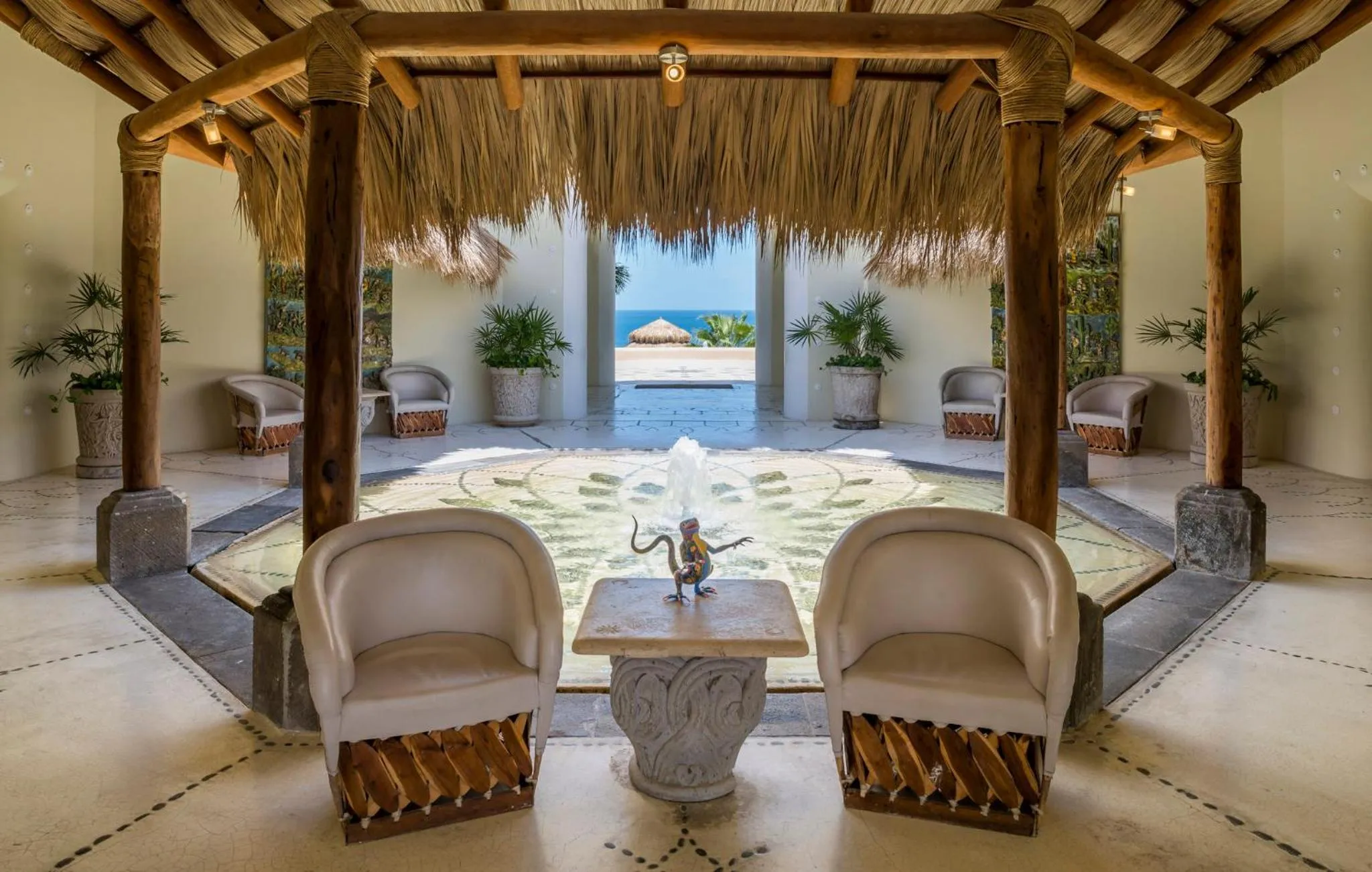 Lobby or reception in Quinta Real Huatulco