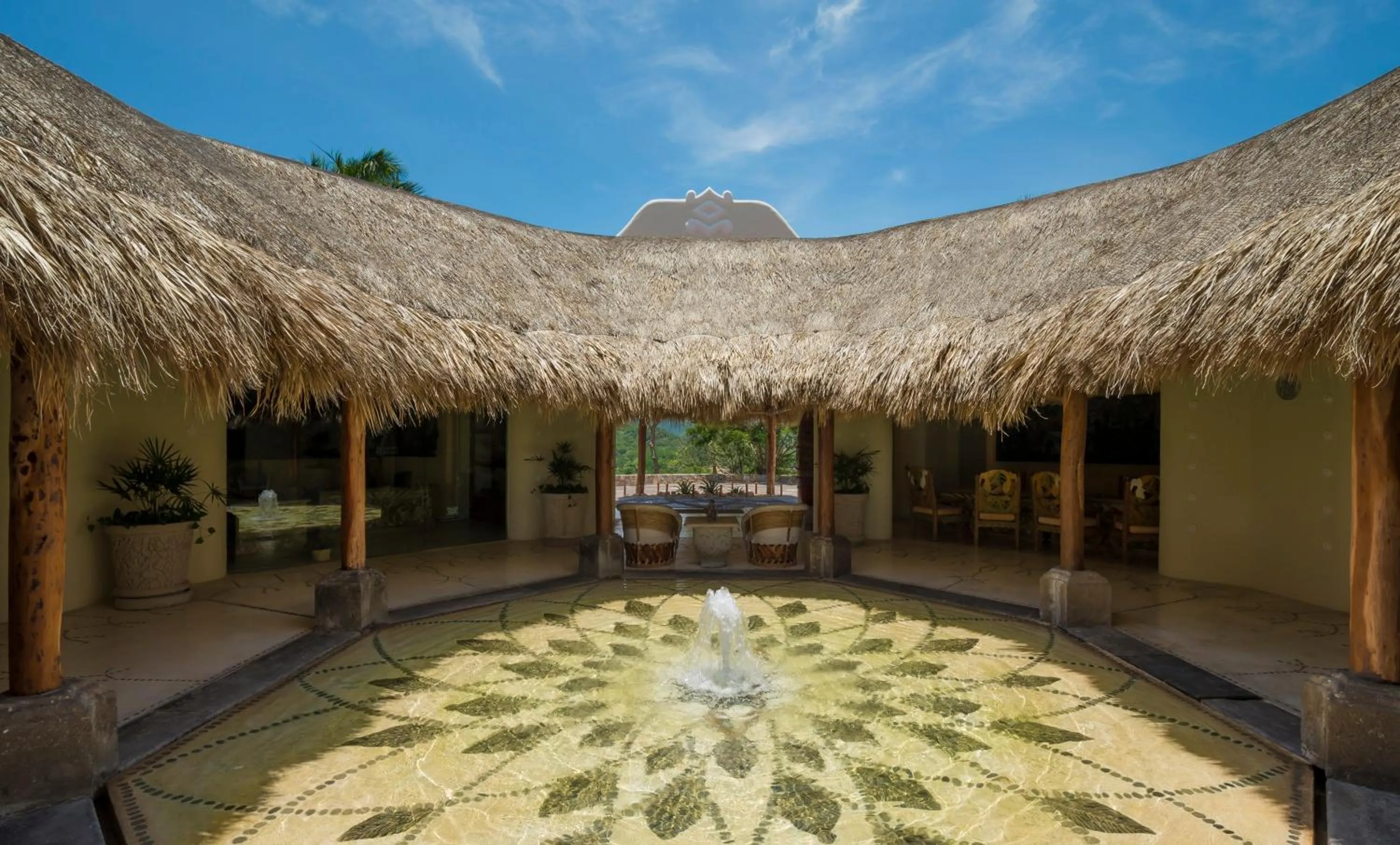 Lobby or reception in Quinta Real Huatulco
