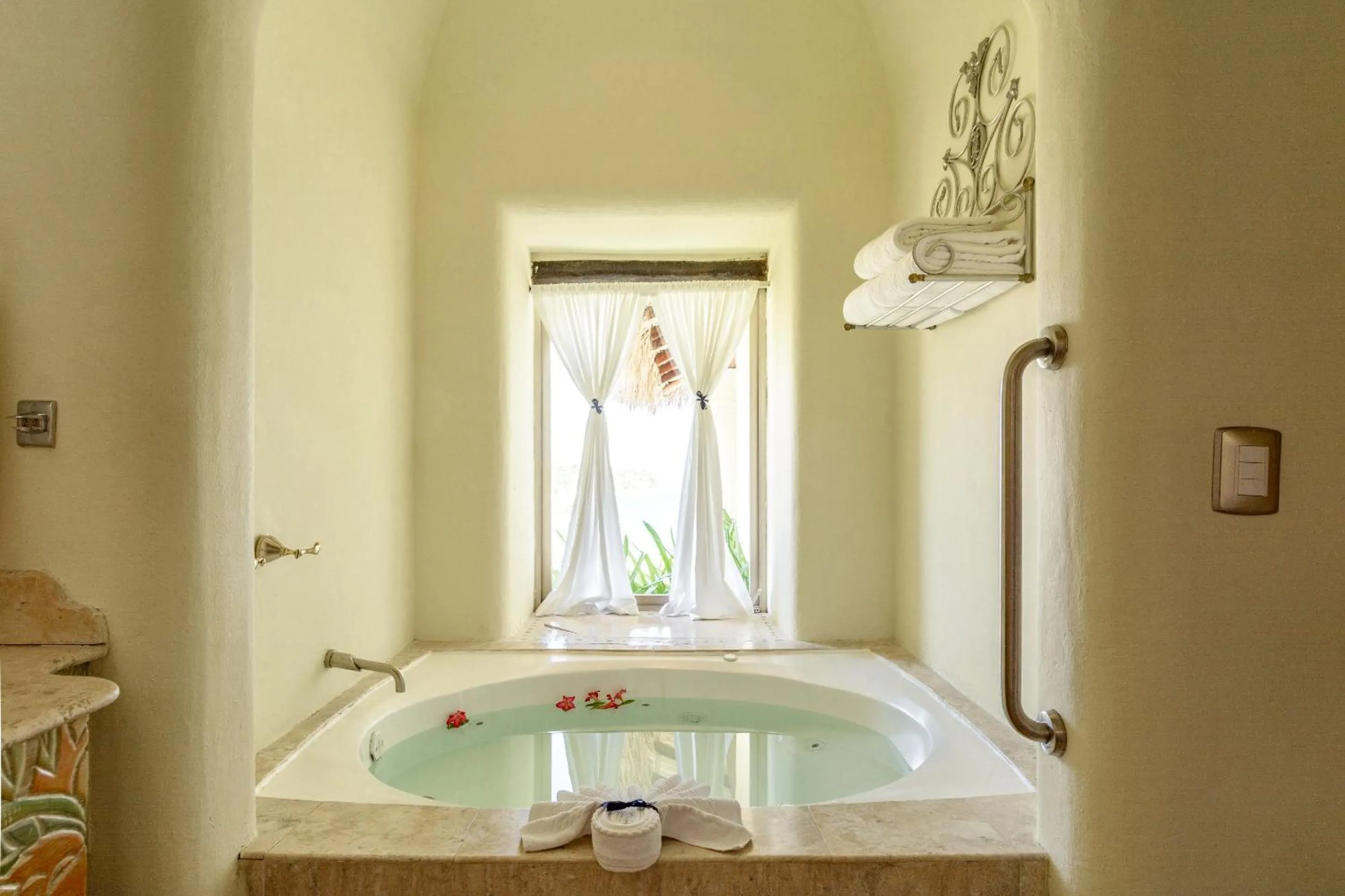 Bathroom in Quinta Real Huatulco