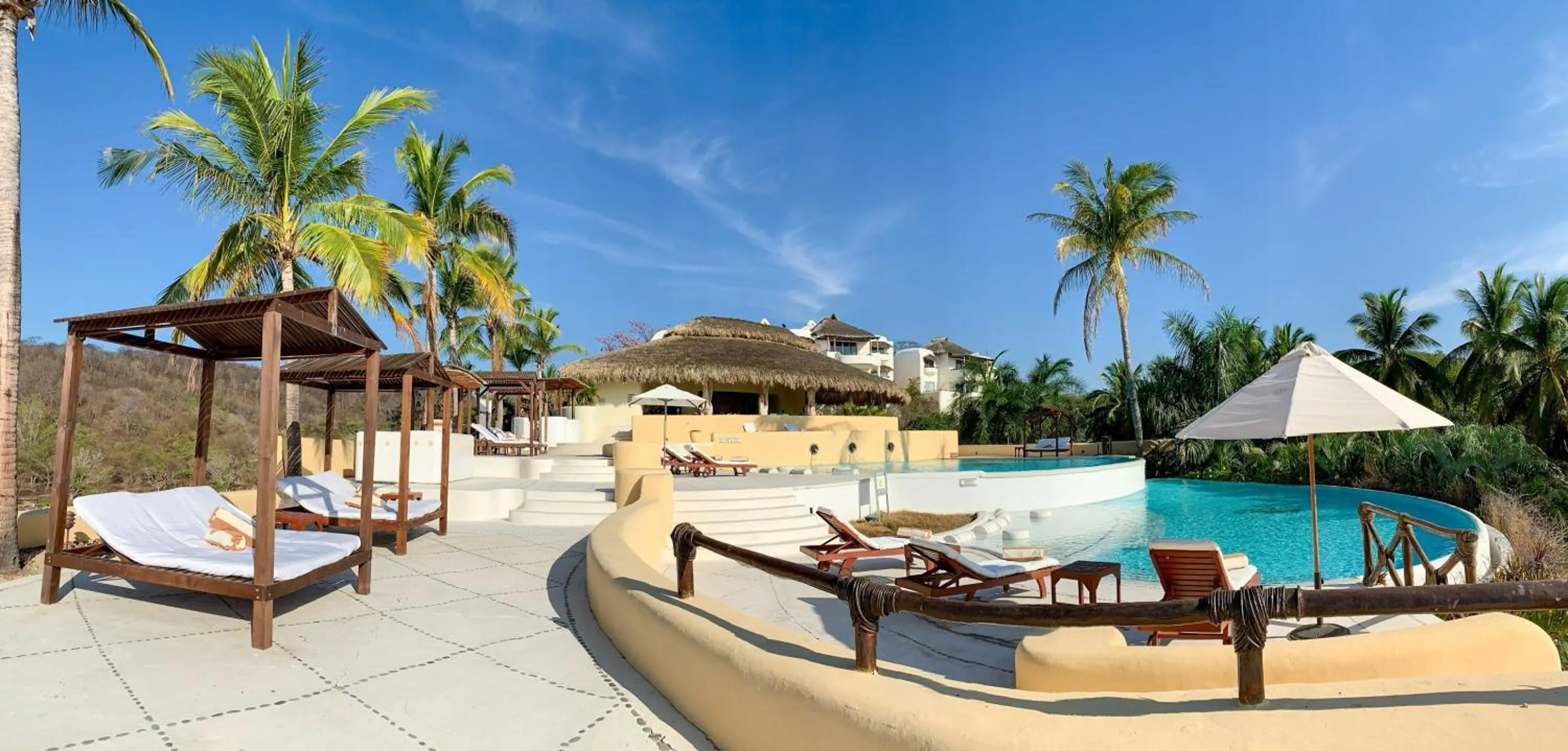 Food and drinks in Quinta Real Huatulco