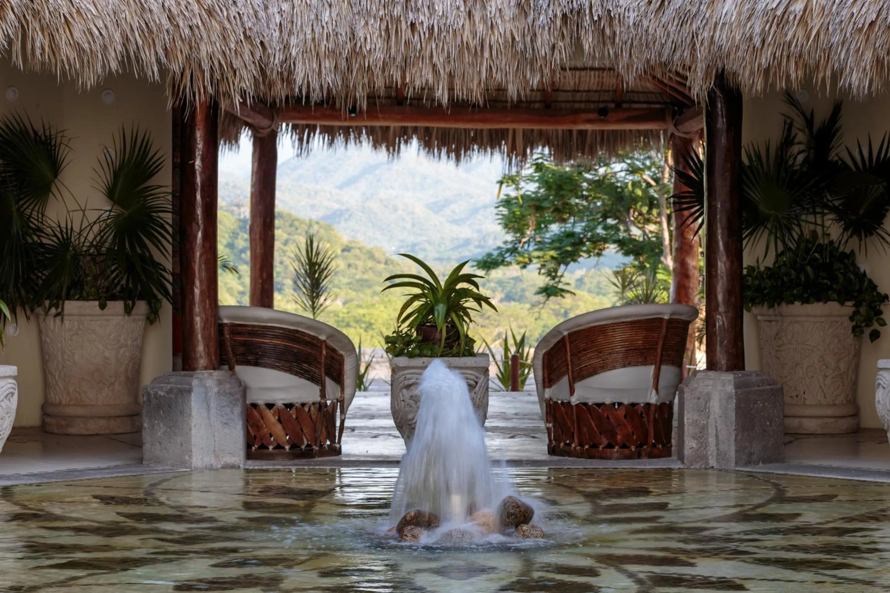 Lobby or reception in Quinta Real Huatulco