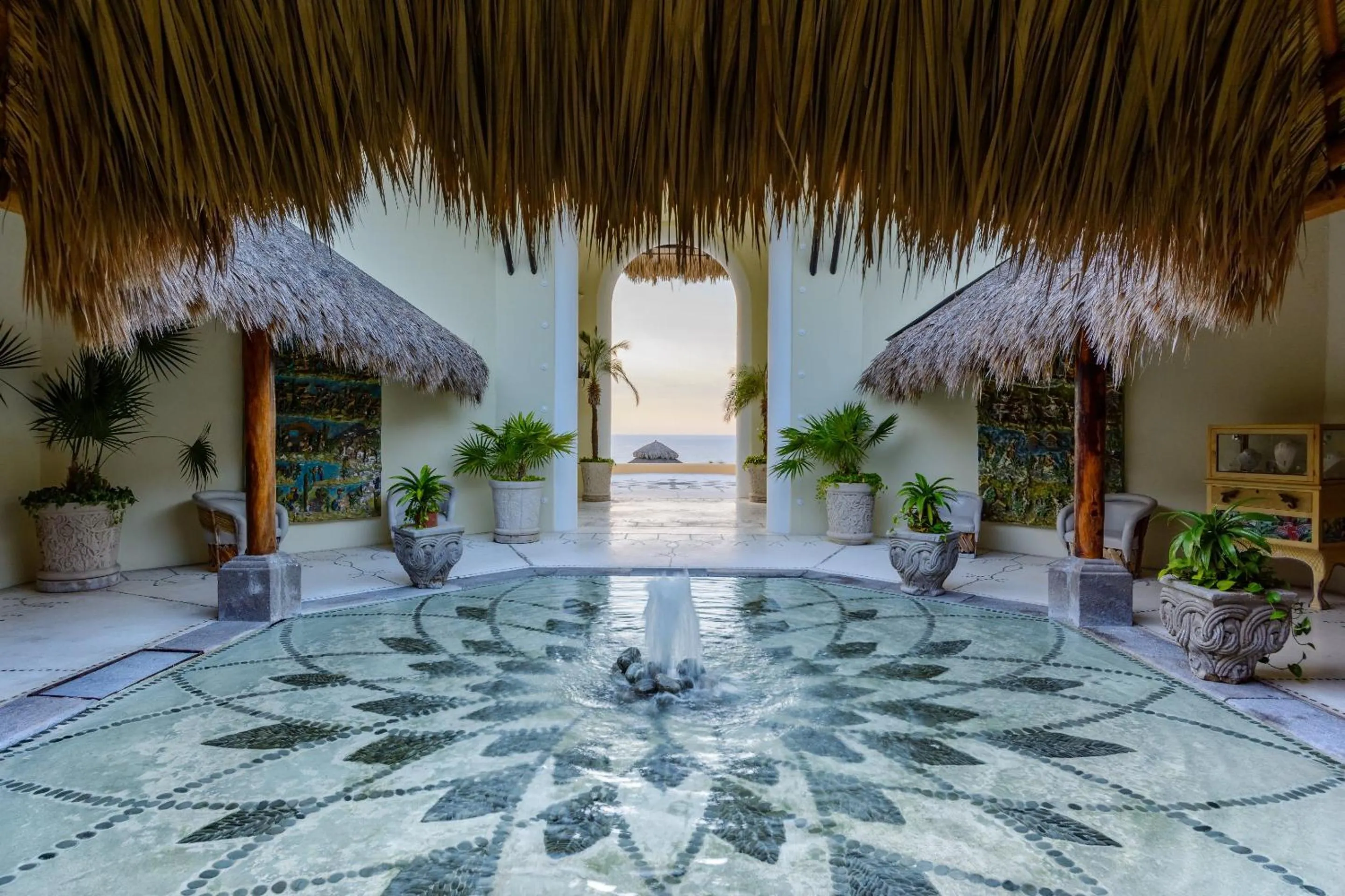 Lobby or reception in Quinta Real Huatulco