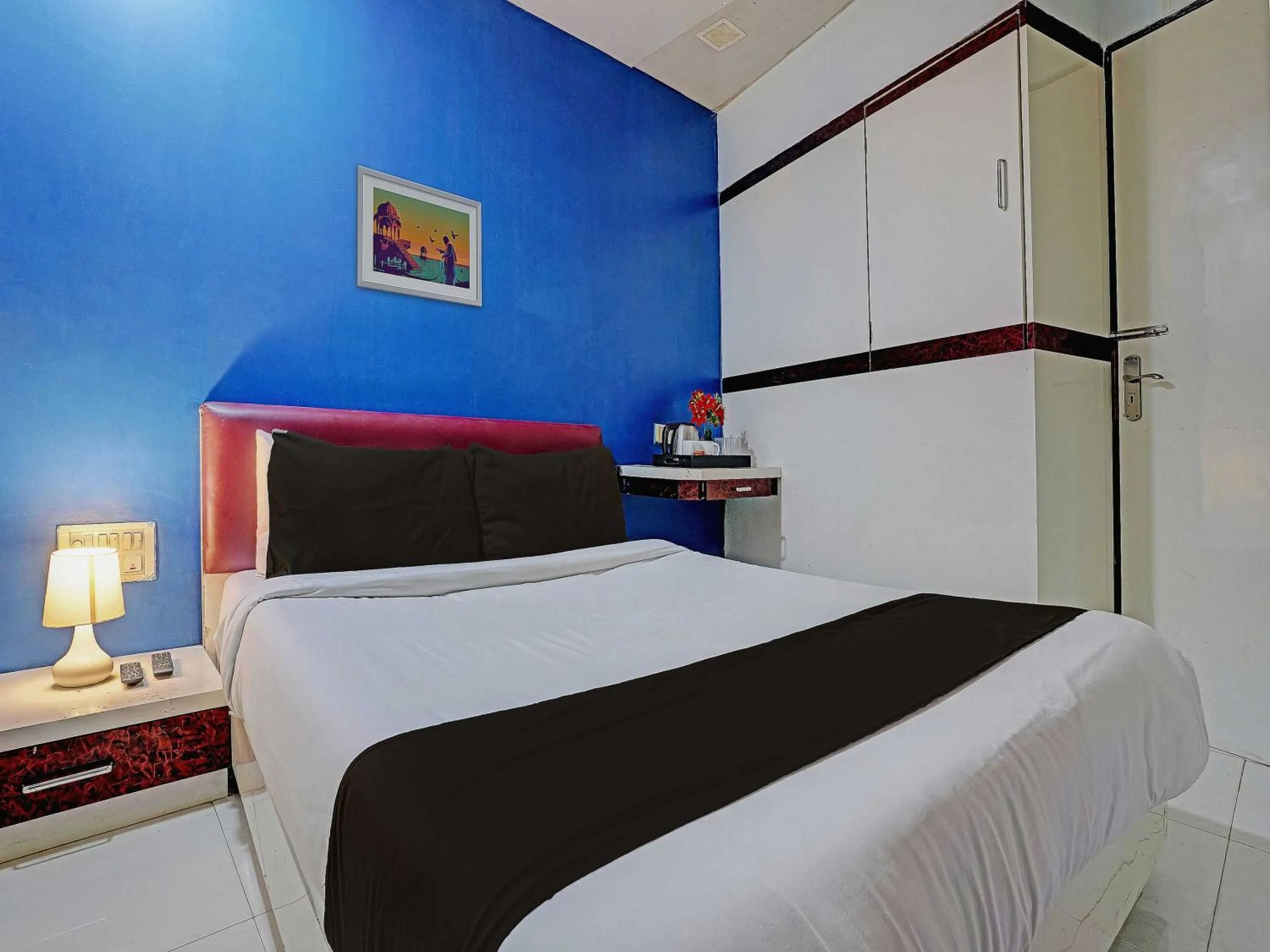 Bedroom, Bed in Hotel O Blue Sea