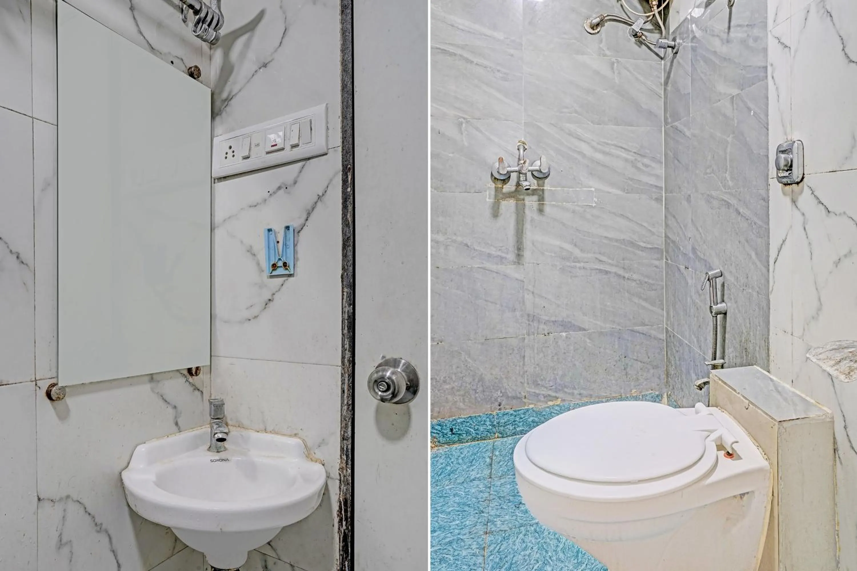 Bathroom in Hotel O Blue Sea