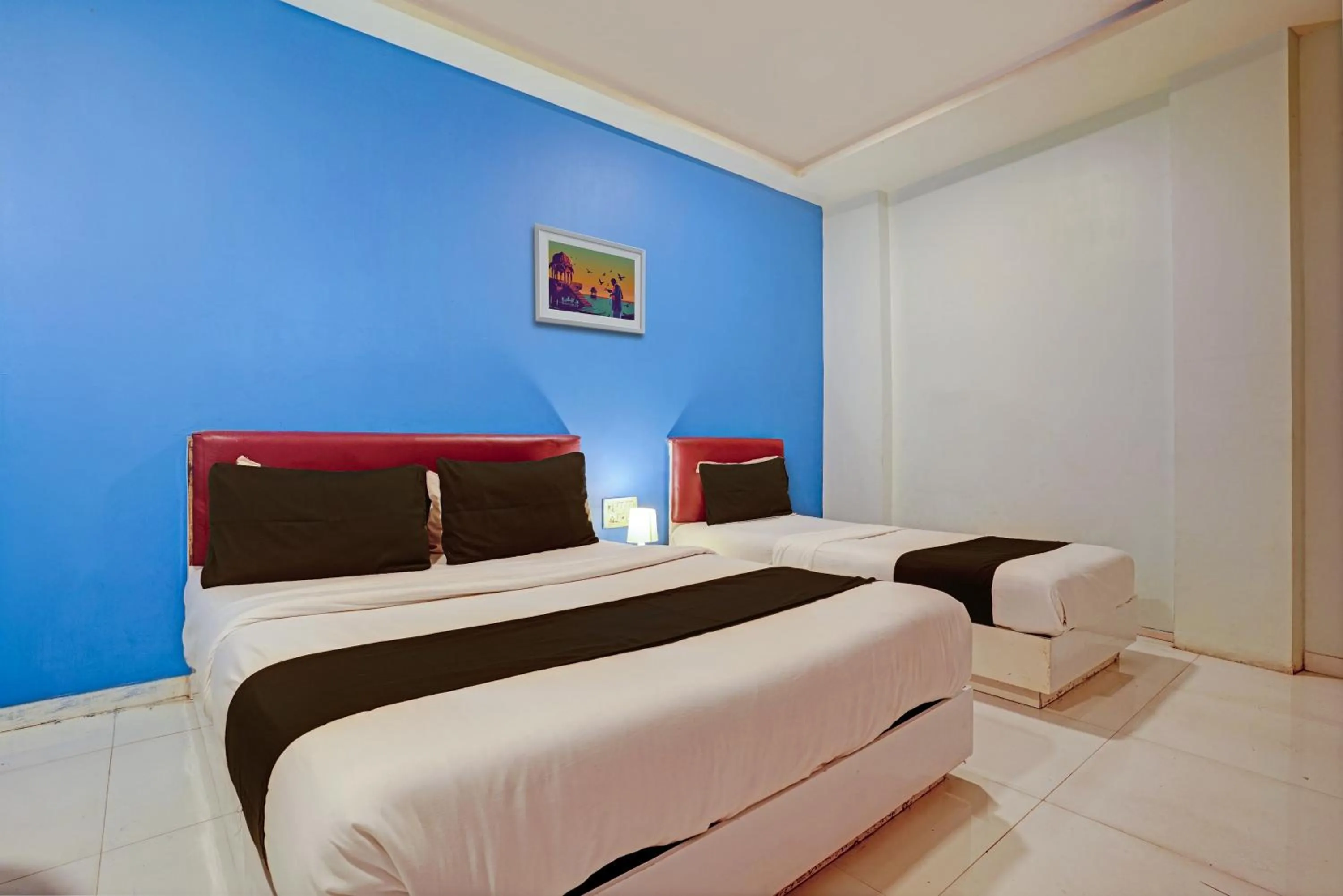 Bedroom, Bed in Hotel O Blue Sea