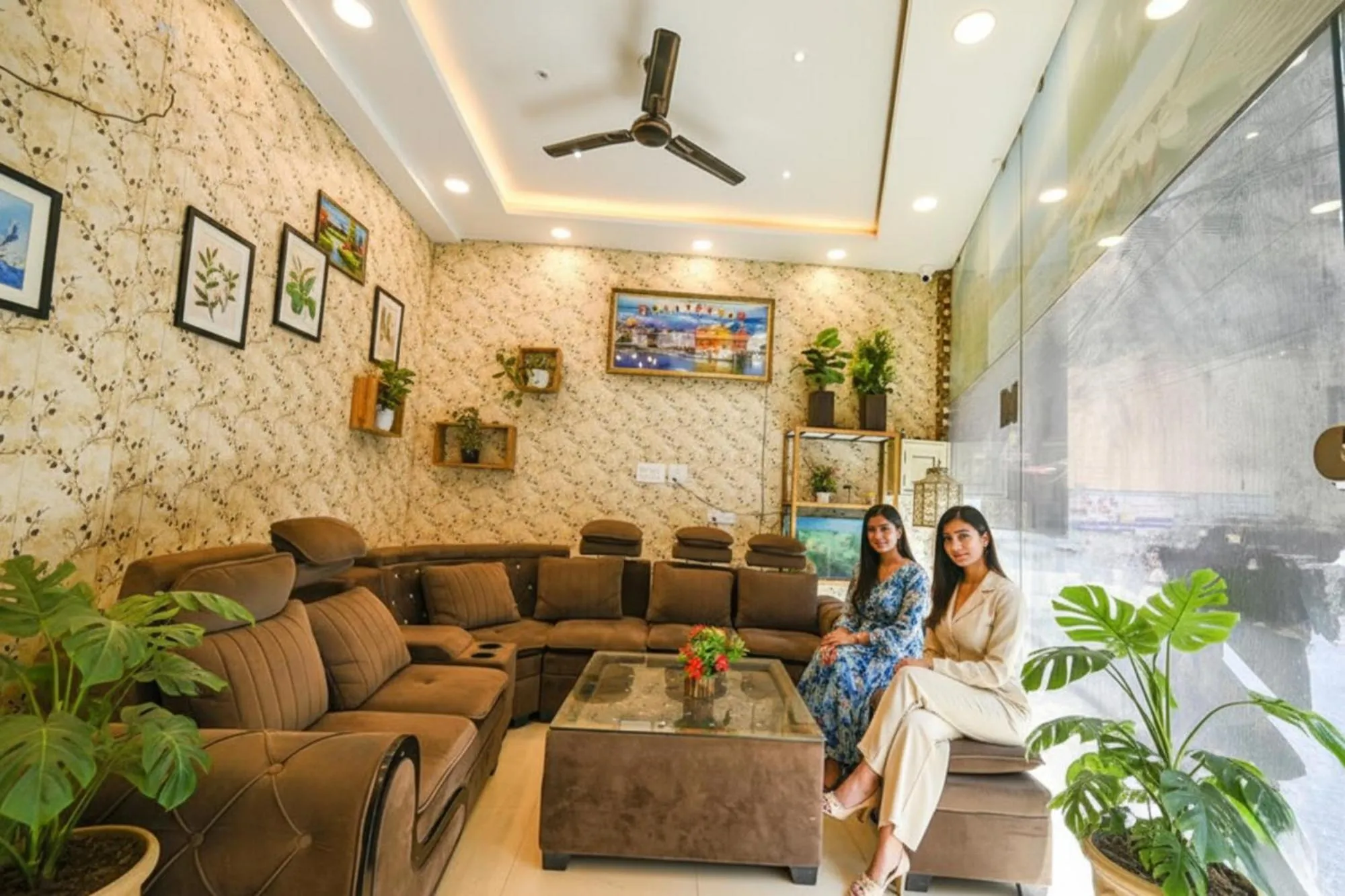 Seating area in Via Galaxy