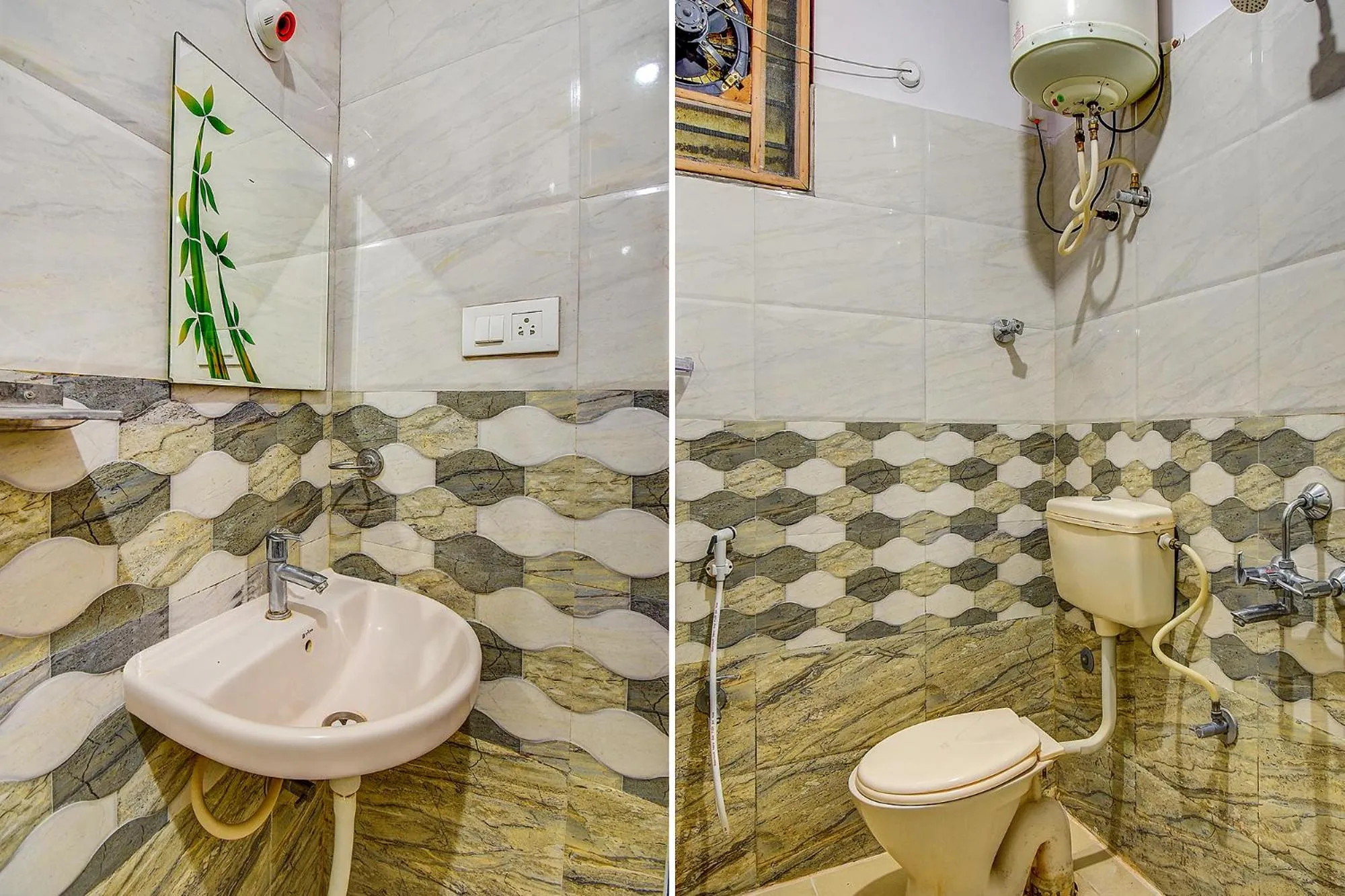 Bathroom in FabHotel Ivory Pearl - BTM Layout