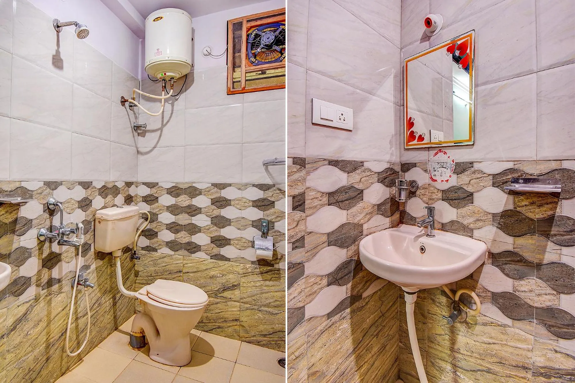 Bathroom in FabHotel Ivory Pearl - BTM Layout