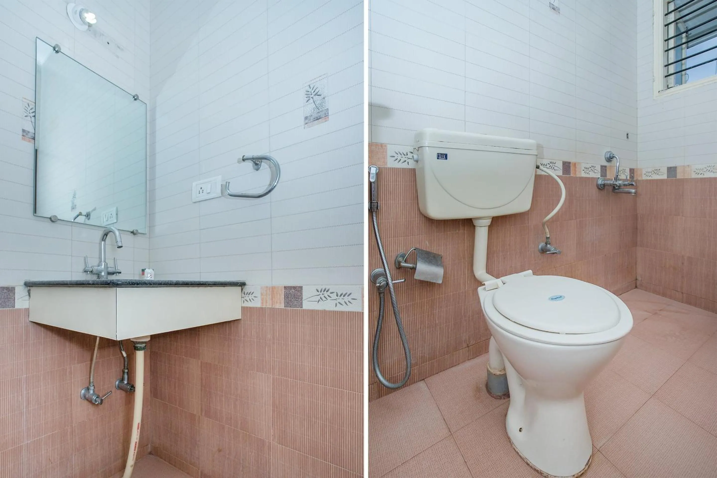 Bathroom in Hotel O ABHIMAANI COMFORTS