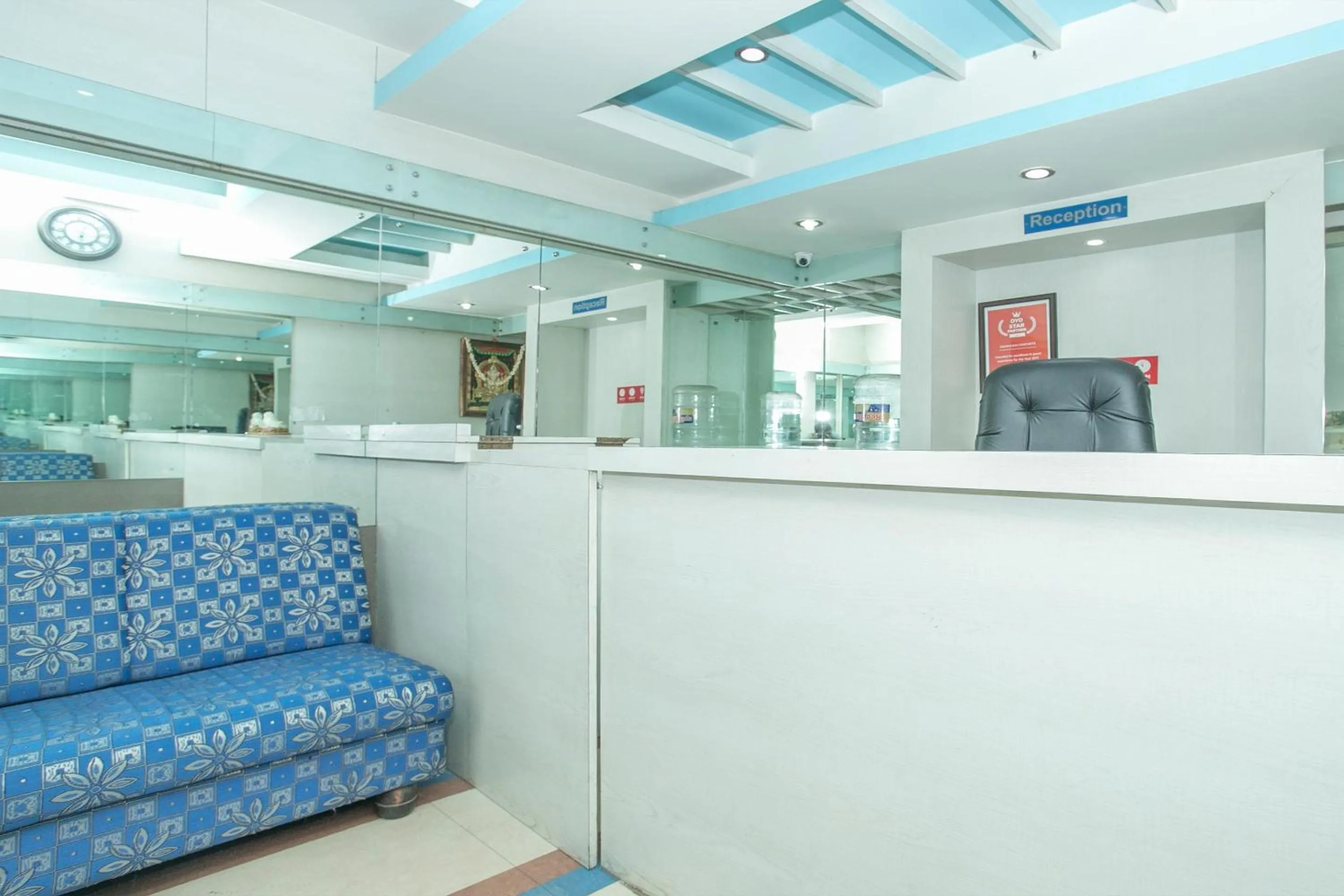 Lobby or reception in Hotel O ABHIMAANI COMFORTS