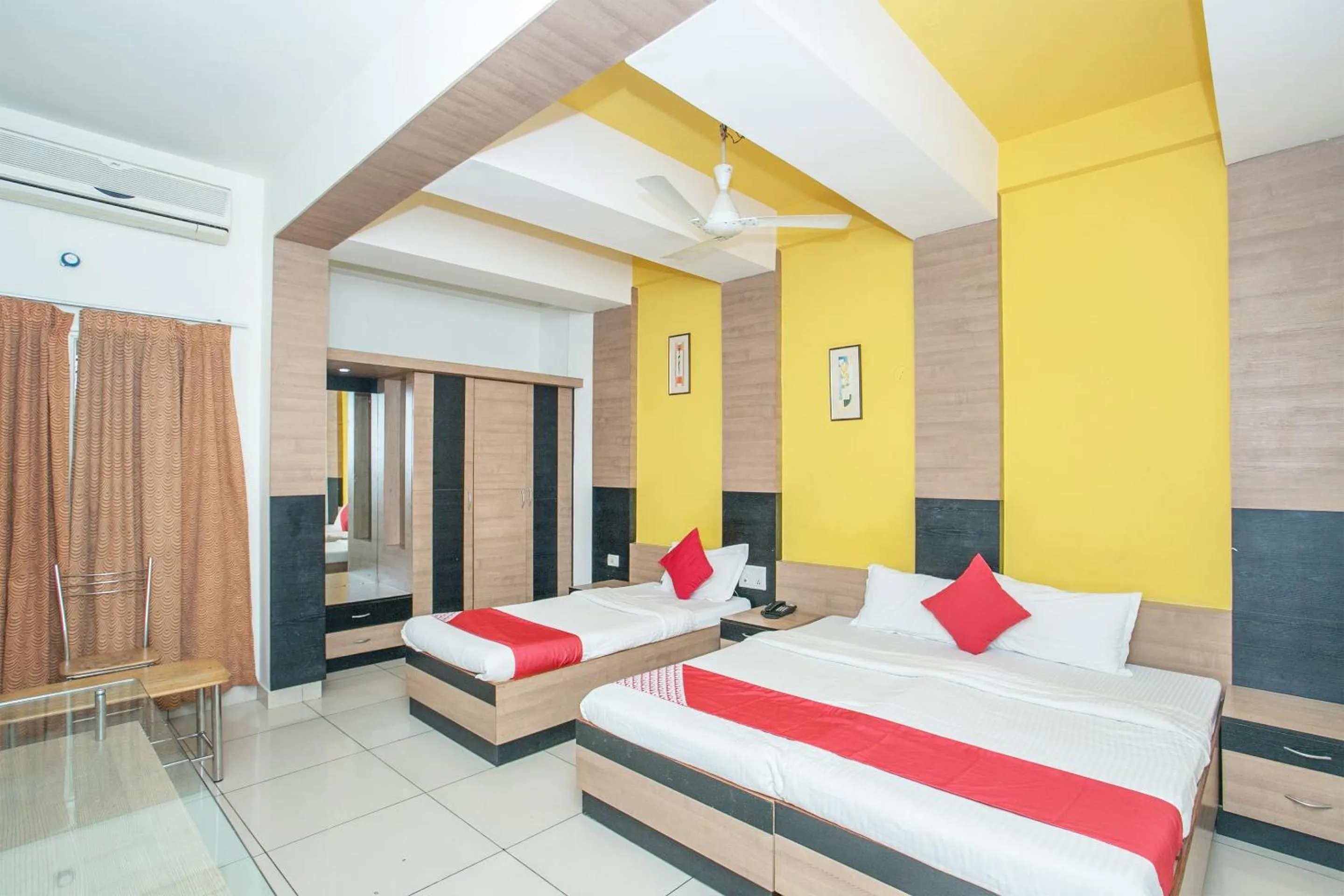 Bedroom, Bed in Hotel O ABHIMAANI COMFORTS