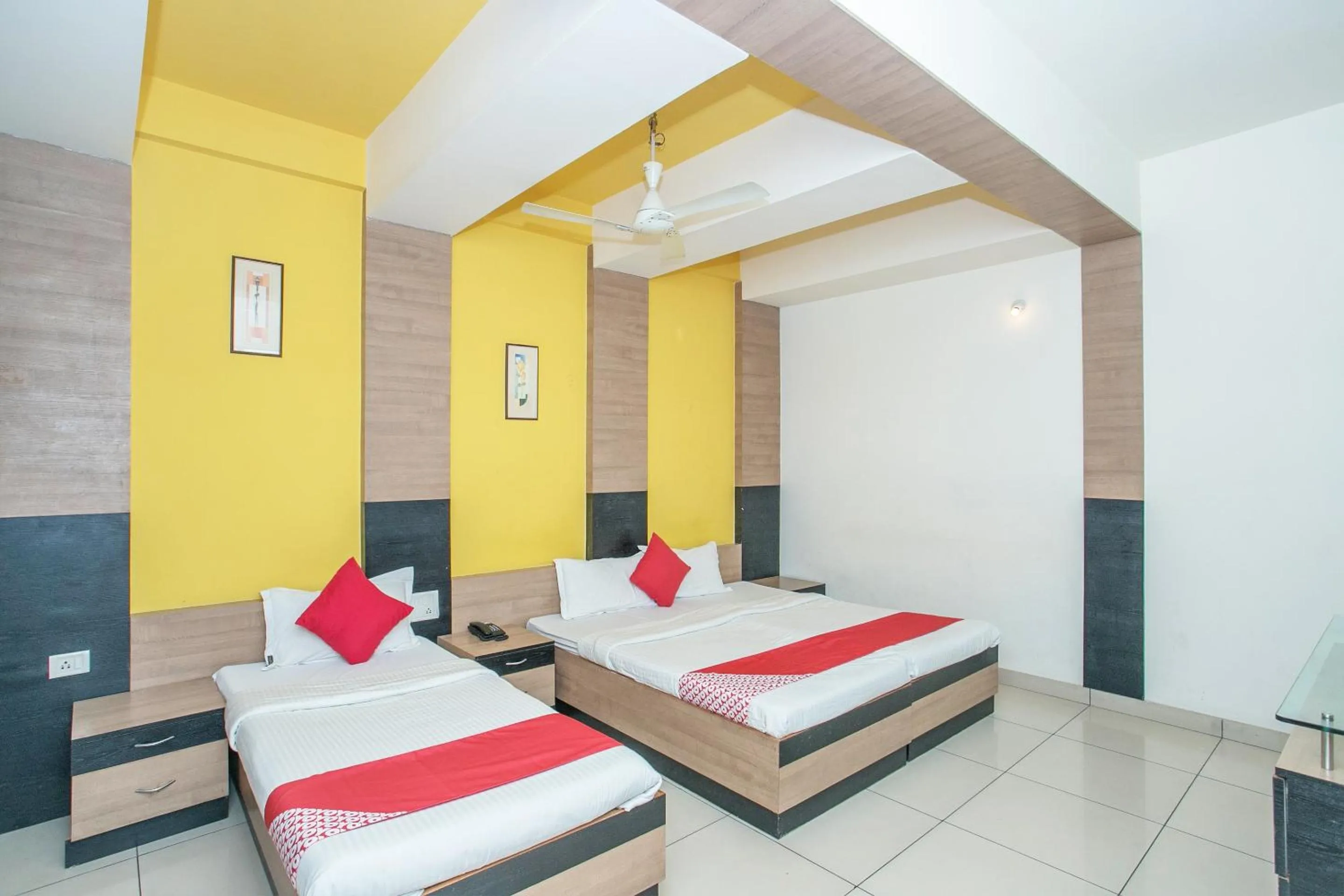 Bedroom, Bed in Hotel O ABHIMAANI COMFORTS