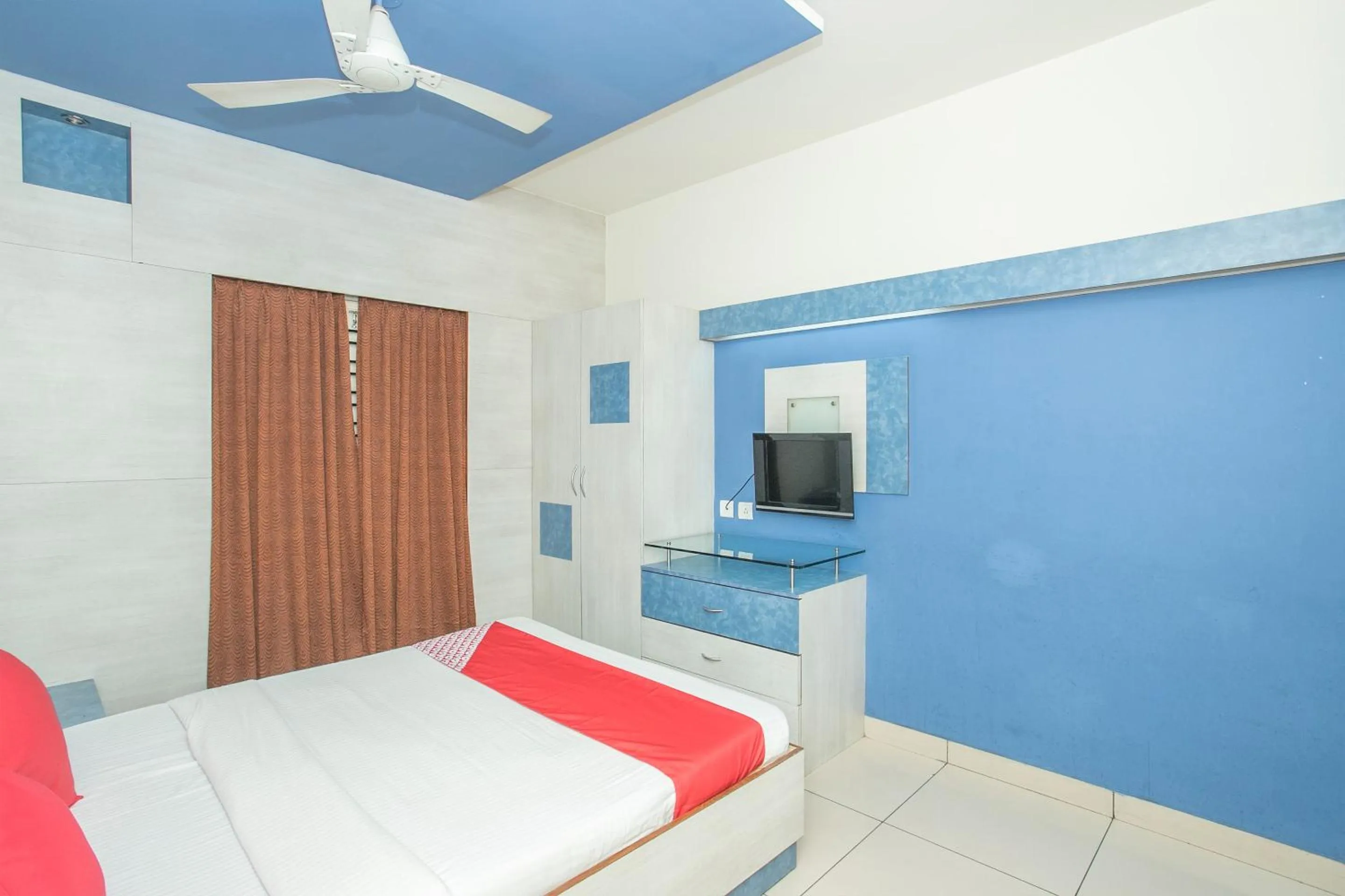 Bedroom, Bed in Hotel O ABHIMAANI COMFORTS