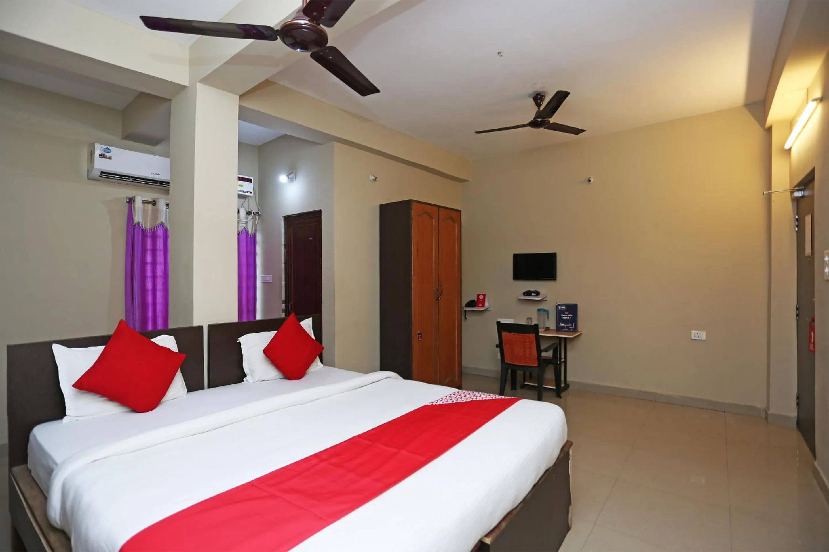 Bedroom, Bed in Collection O KIIT Square Bhubaneswar Formerly Nilay Classic