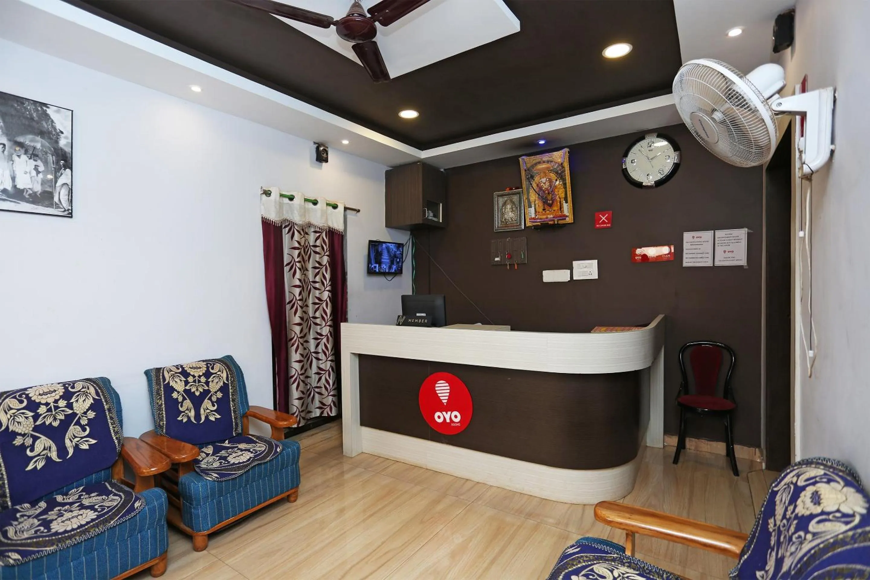 Lobby or reception in Collection O KIIT Square Bhubaneswar Formerly Nilay Classic