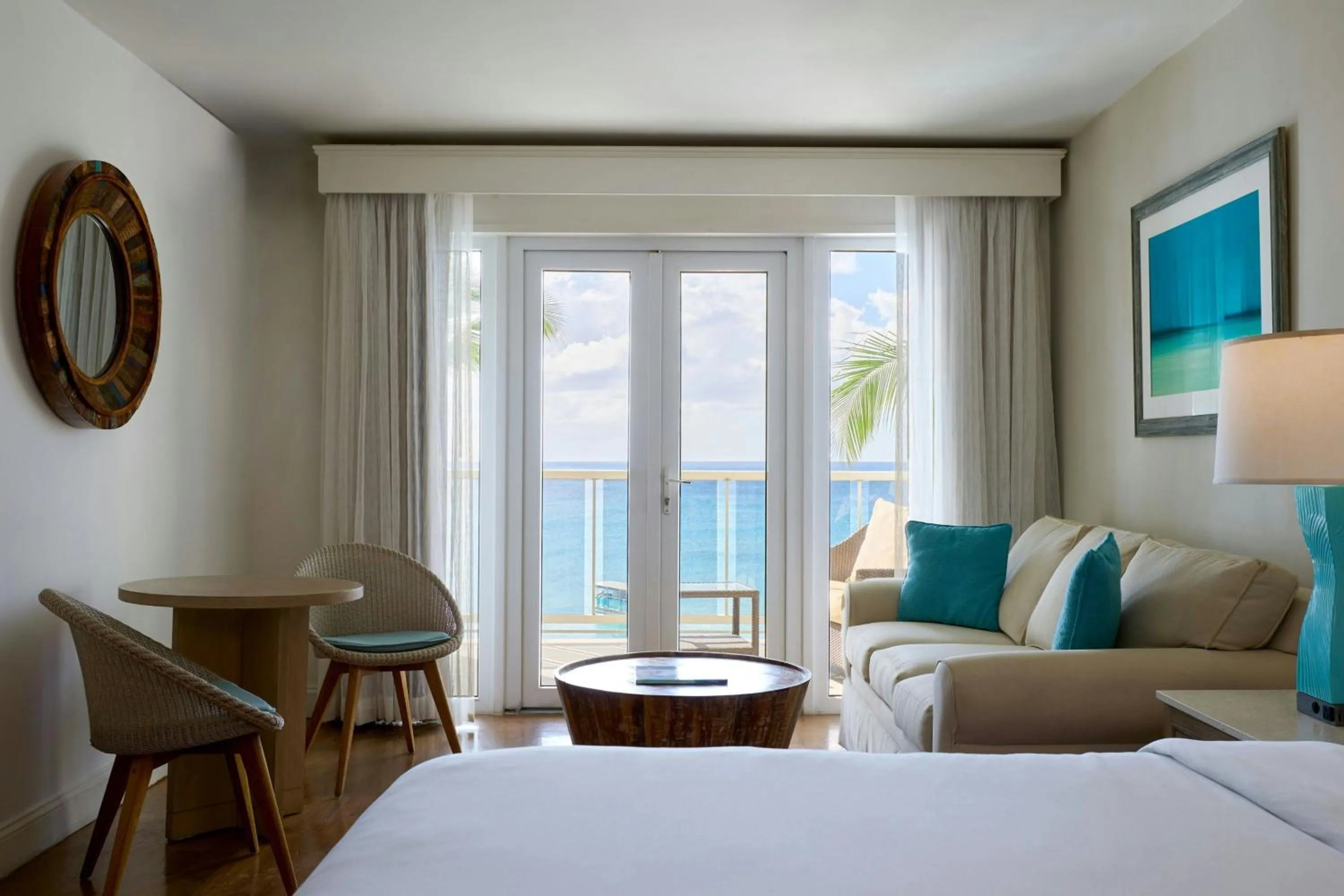 Photo of the whole room, Bed in Waves Resort & Spa, Barbados, An Autograph Collection All-Inclusive Resort
