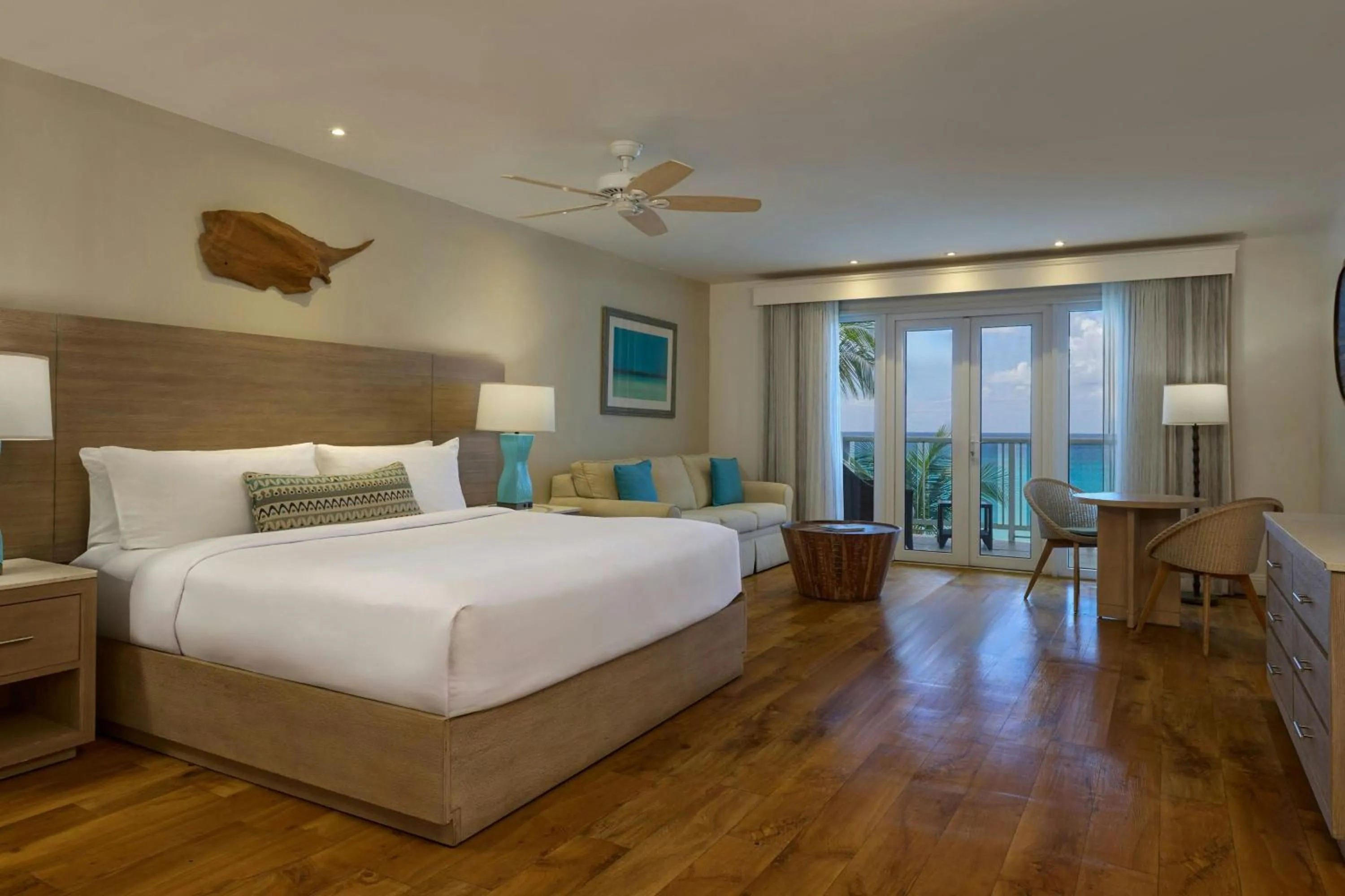 Photo of the whole room, Bed in Waves Resort & Spa, Barbados, An Autograph Collection All-Inclusive Resort