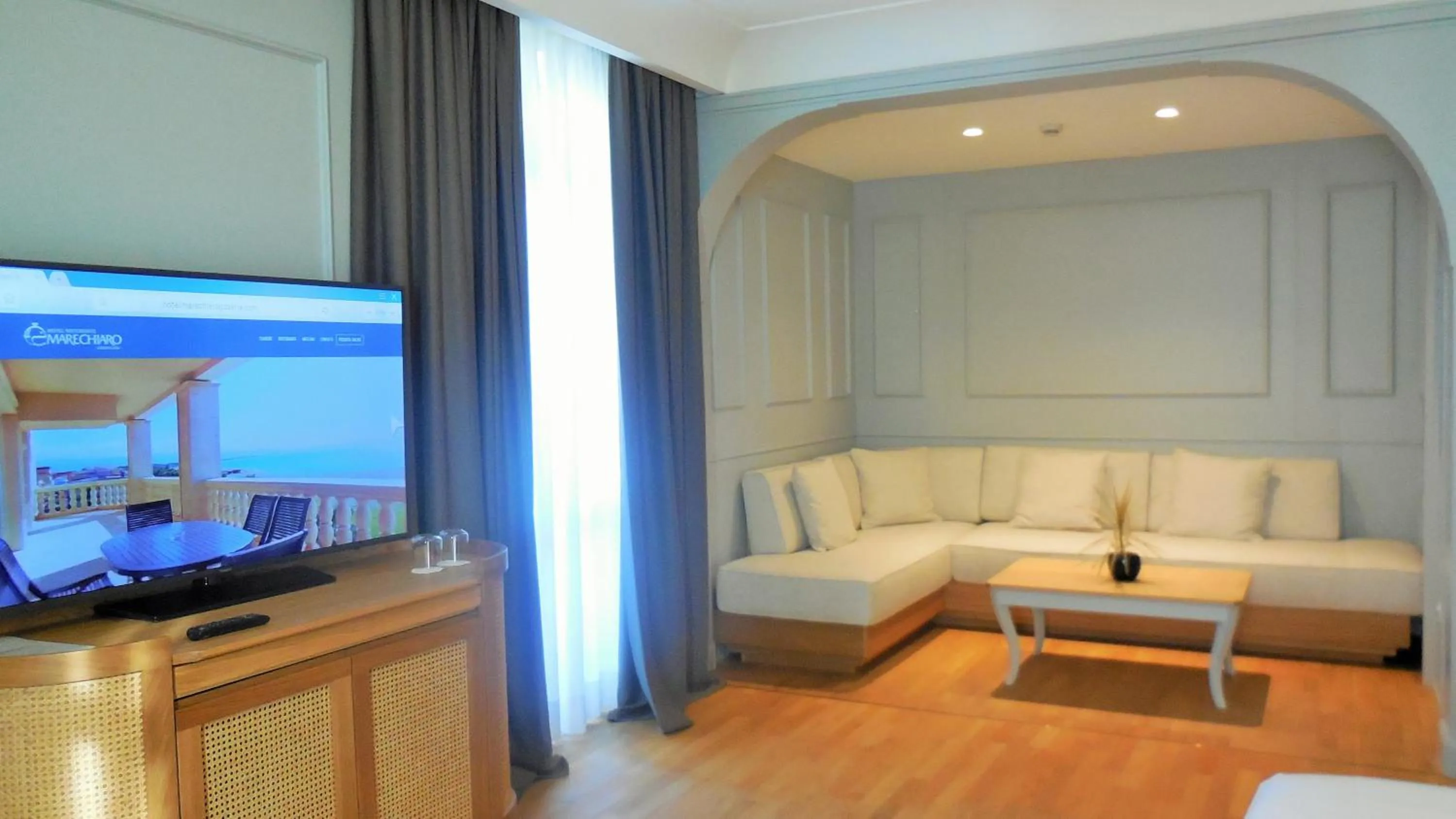 Living room in Hotel Marechiaro