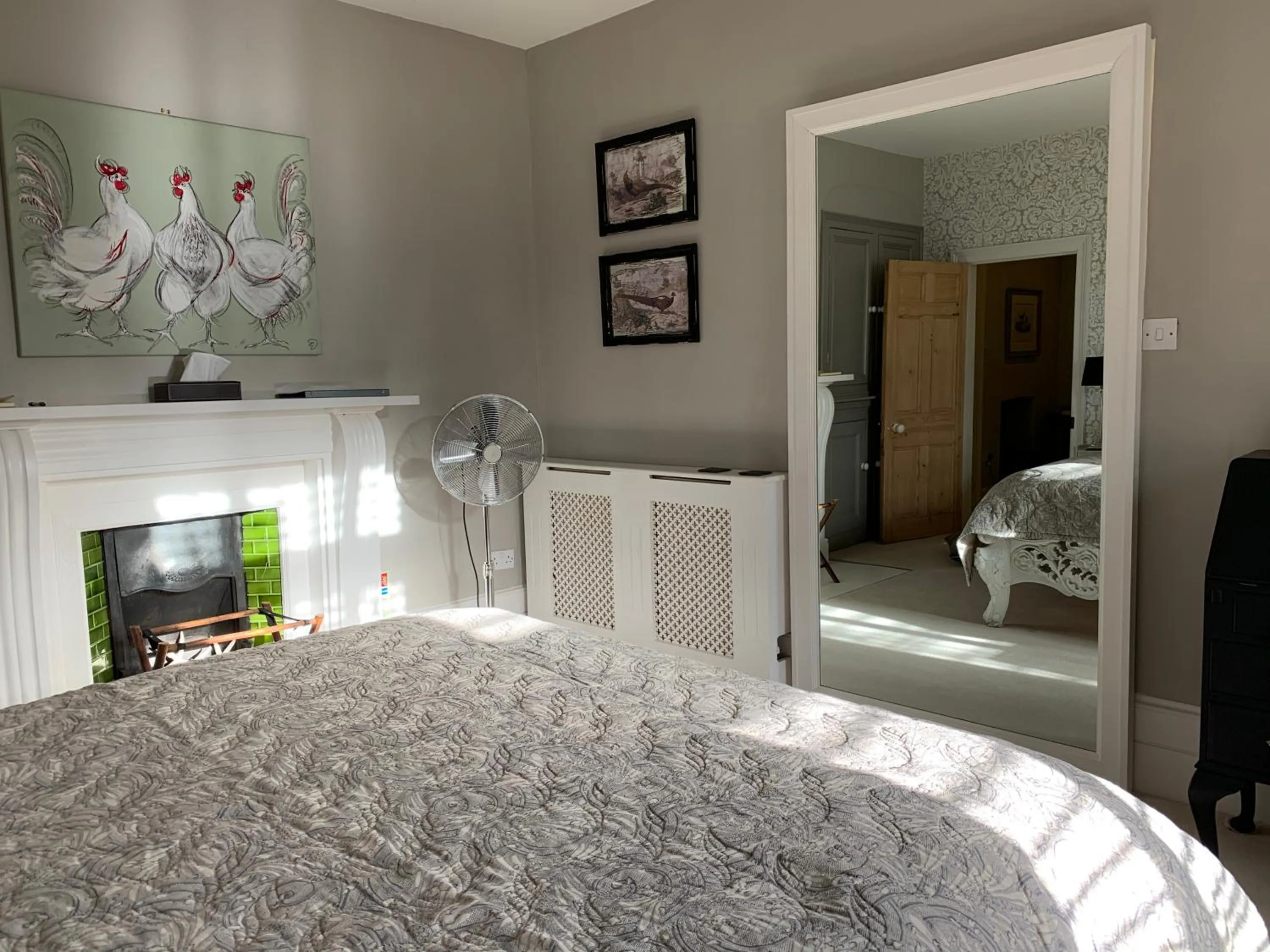 Bedroom, Bed in Coswarth House with breakfast at Rick Stein's