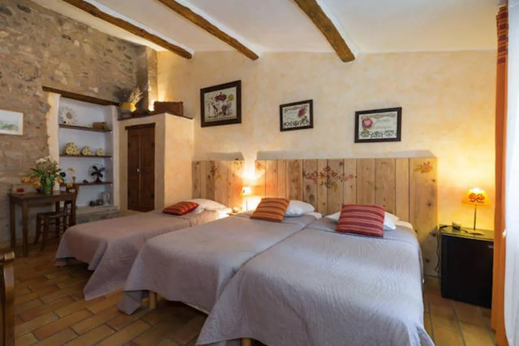 Bedroom in Le Degoutaud