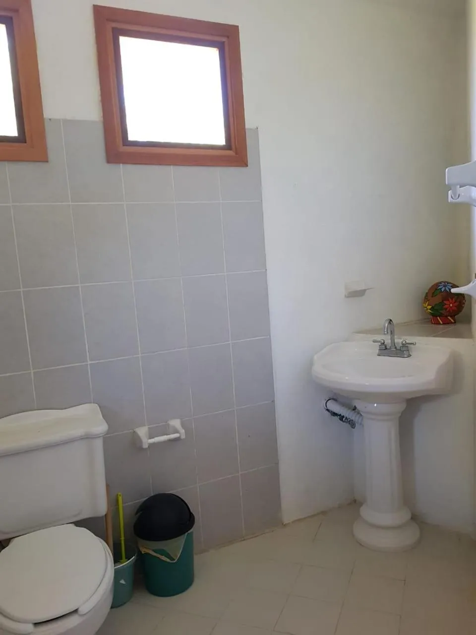 Bathroom in El Eden Bungalows