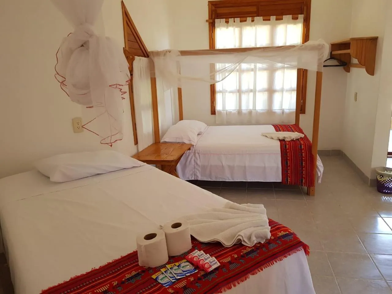 Bedroom, Bed in El Eden Bungalows