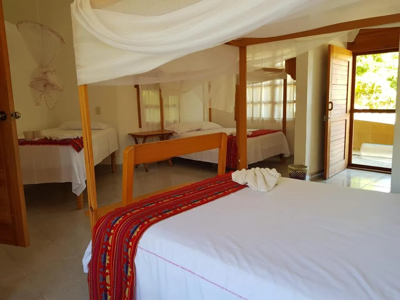 Bedroom, Bed in El Eden Bungalows