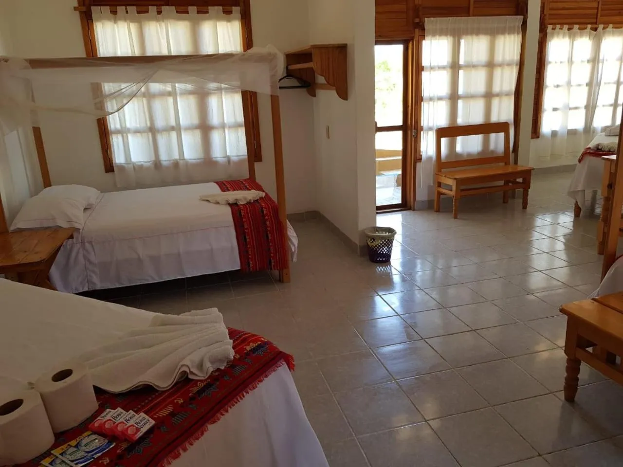 Bedroom, Bed in El Eden Bungalows