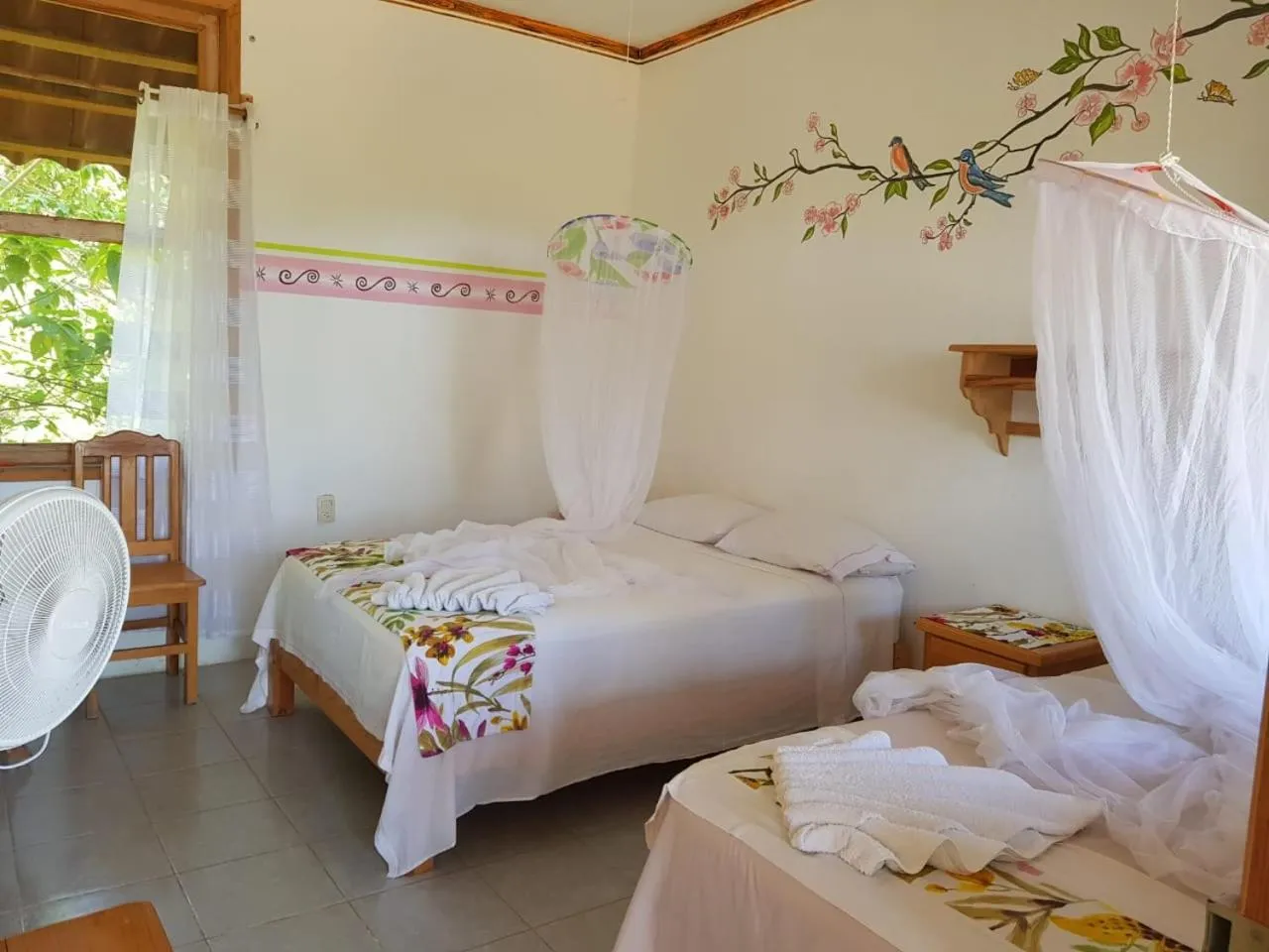 Bedroom, Bed in El Eden Bungalows