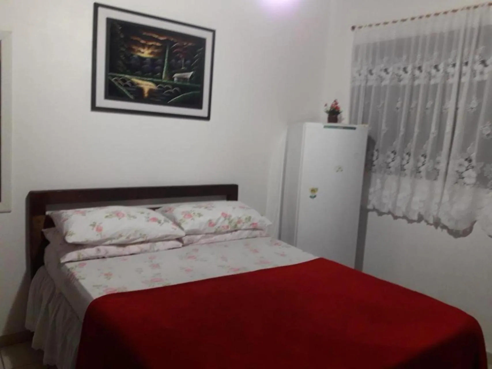 Bed in Pousada da Tom-Ubatuba Perequê-Açu