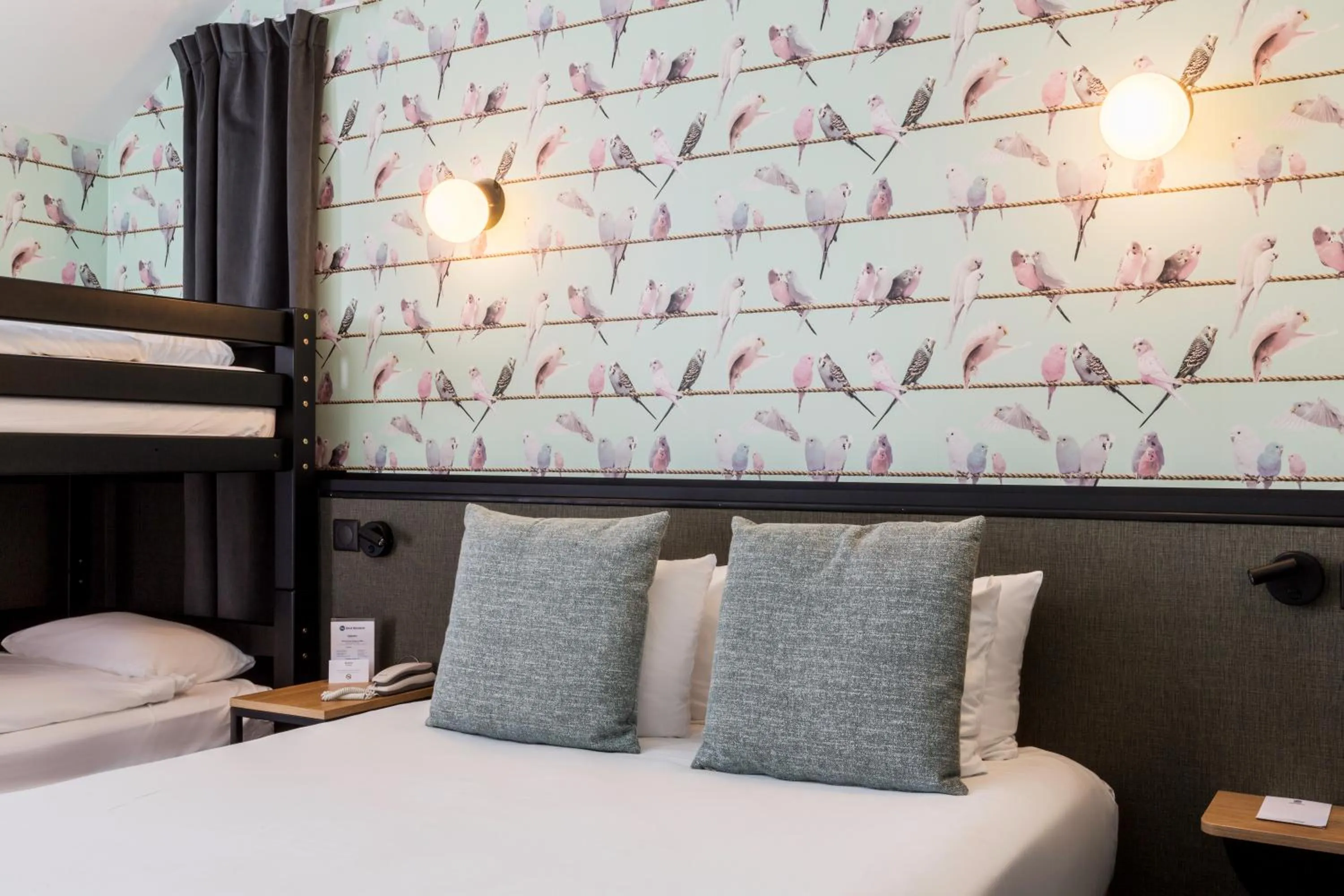 Bedroom, Bed in Best Western Hôtel Grand Parc Marne La Vallée