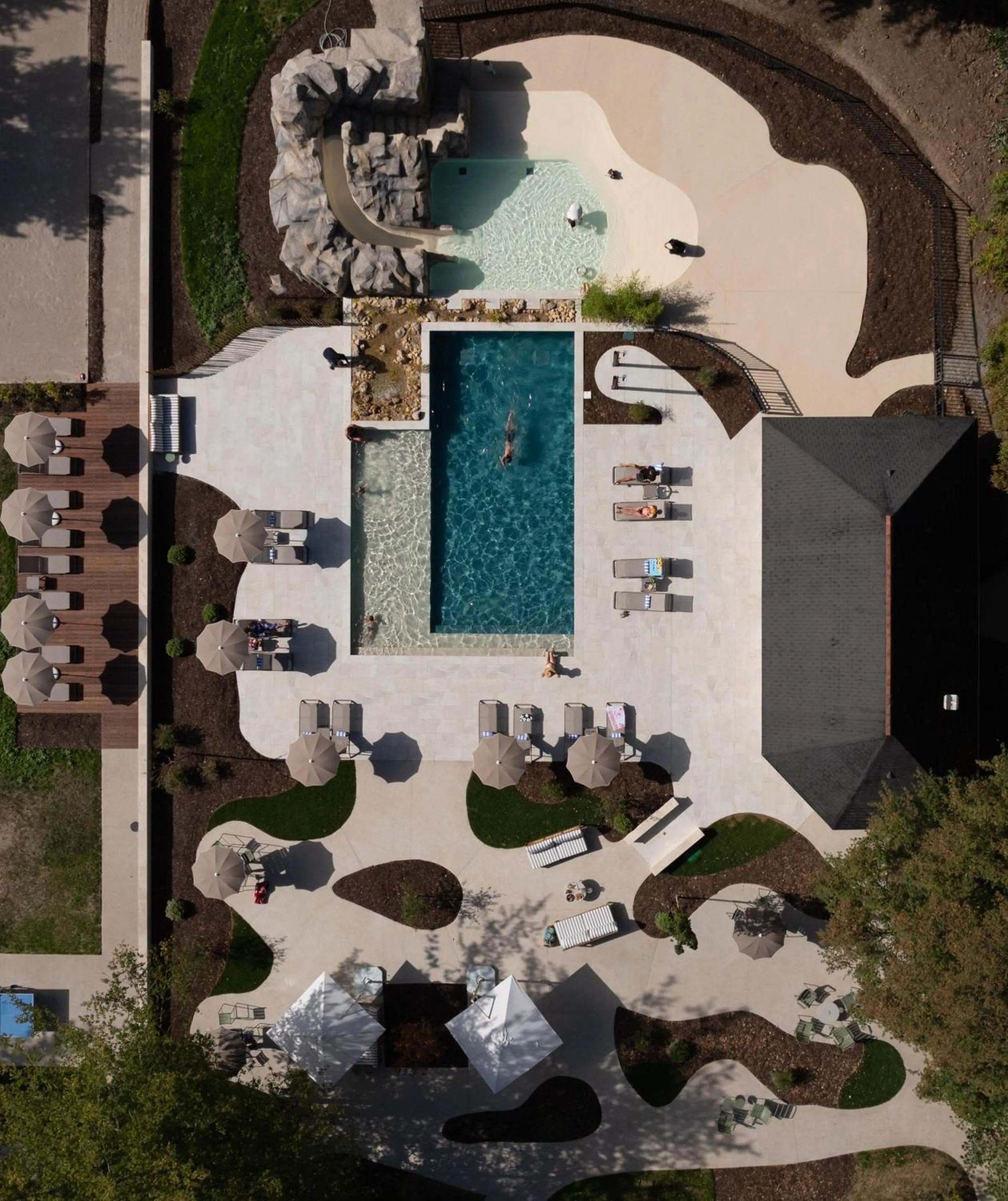 Swimming pool in Château D'artigny