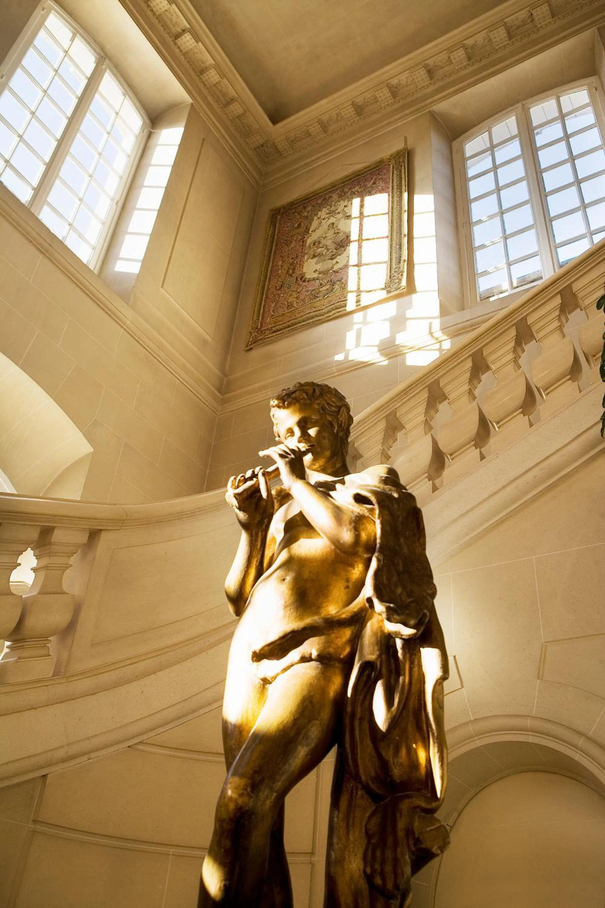 Decorative detail in Château D'artigny