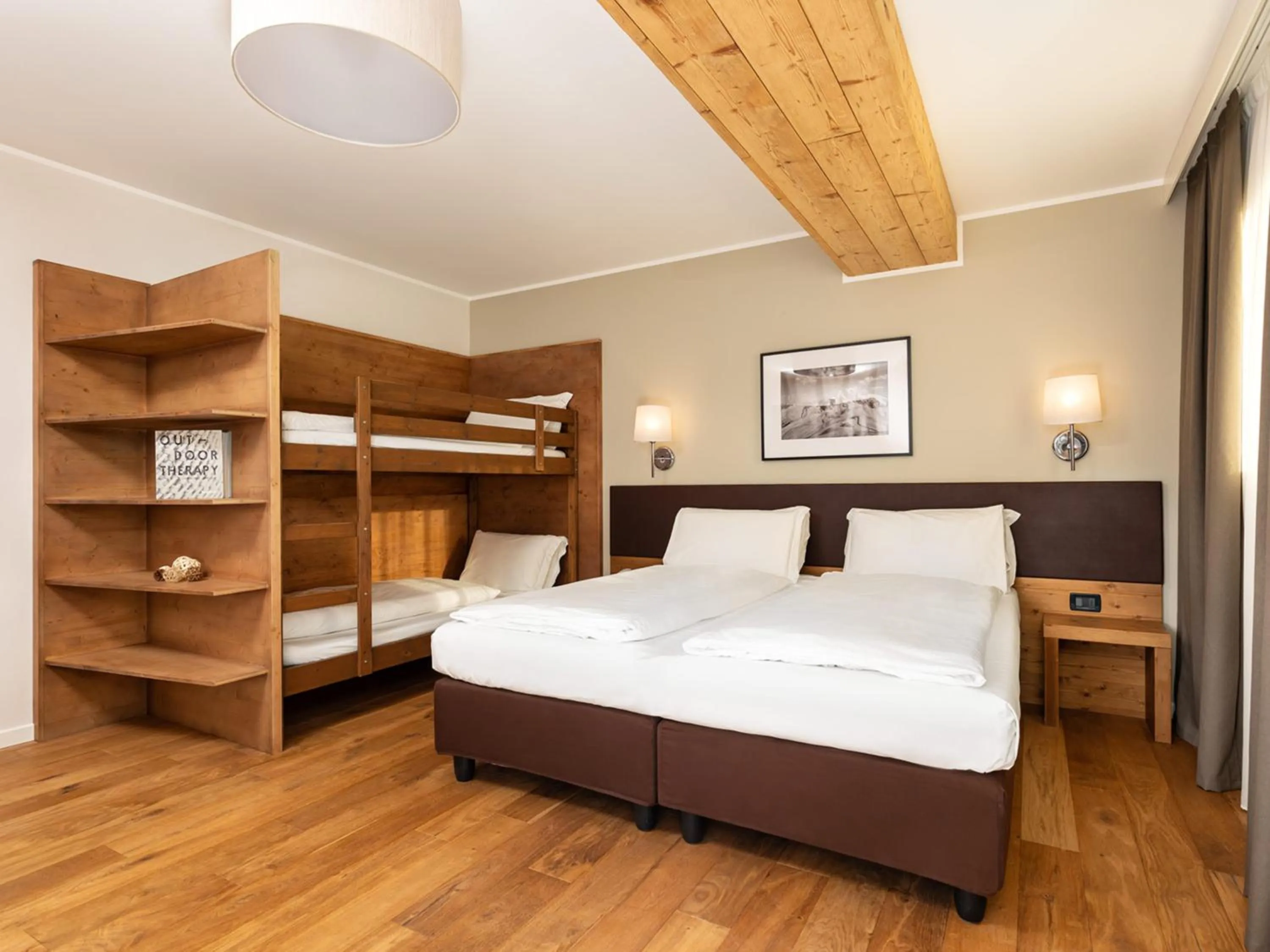 Bedroom, Bed in Hotel Orso Grigio