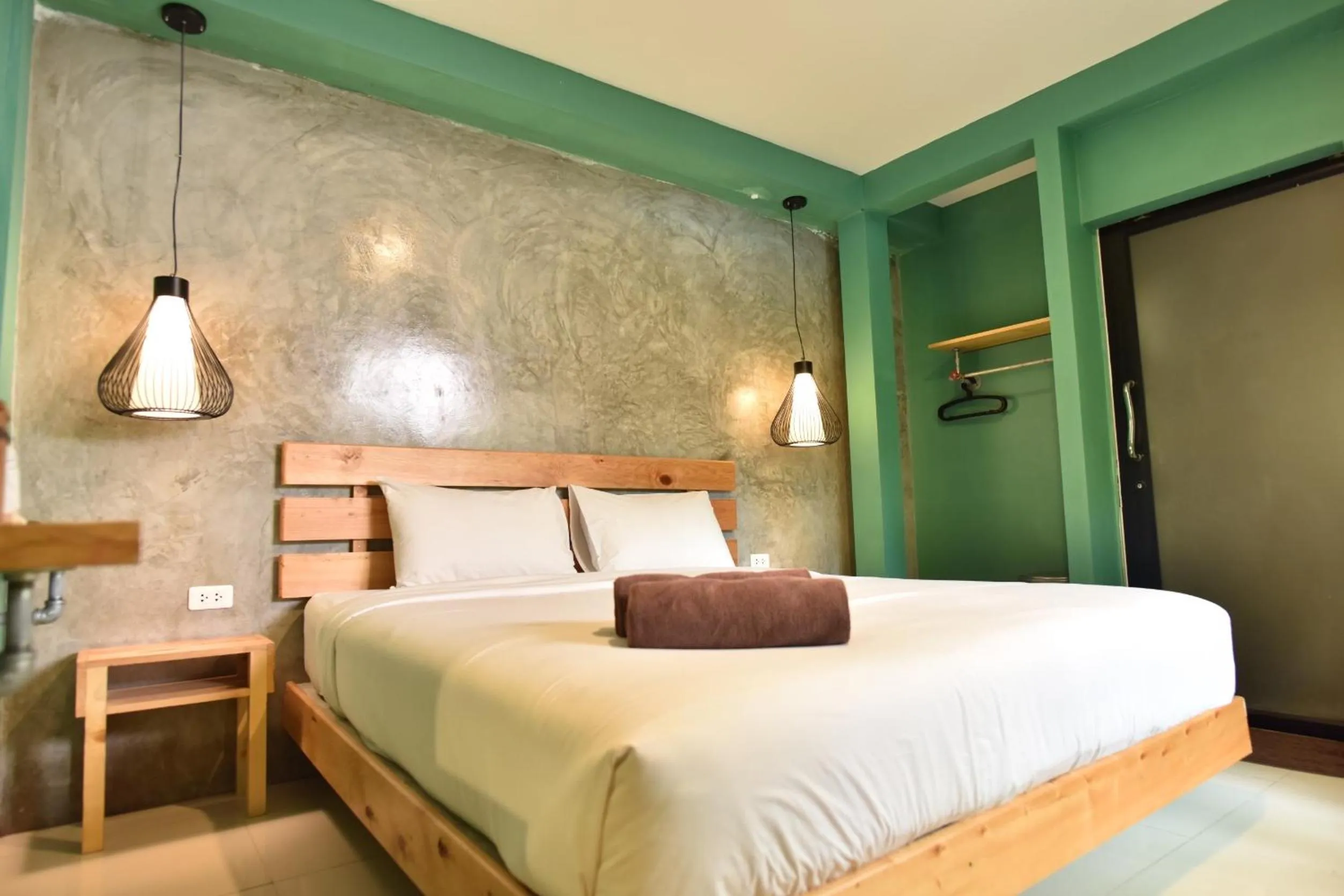 Bed in Rest Time Hotel