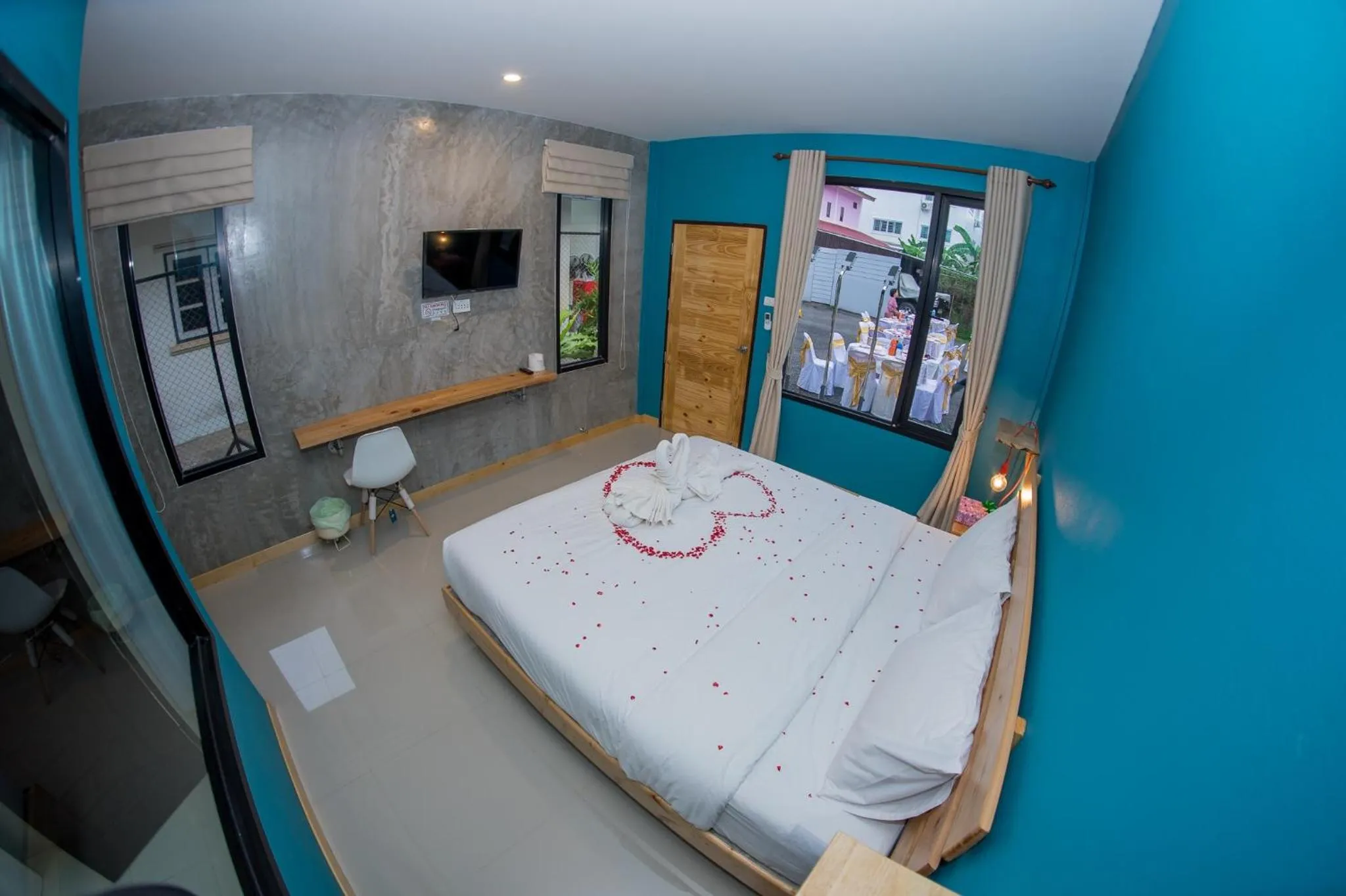 Bed in Rest Time Hotel