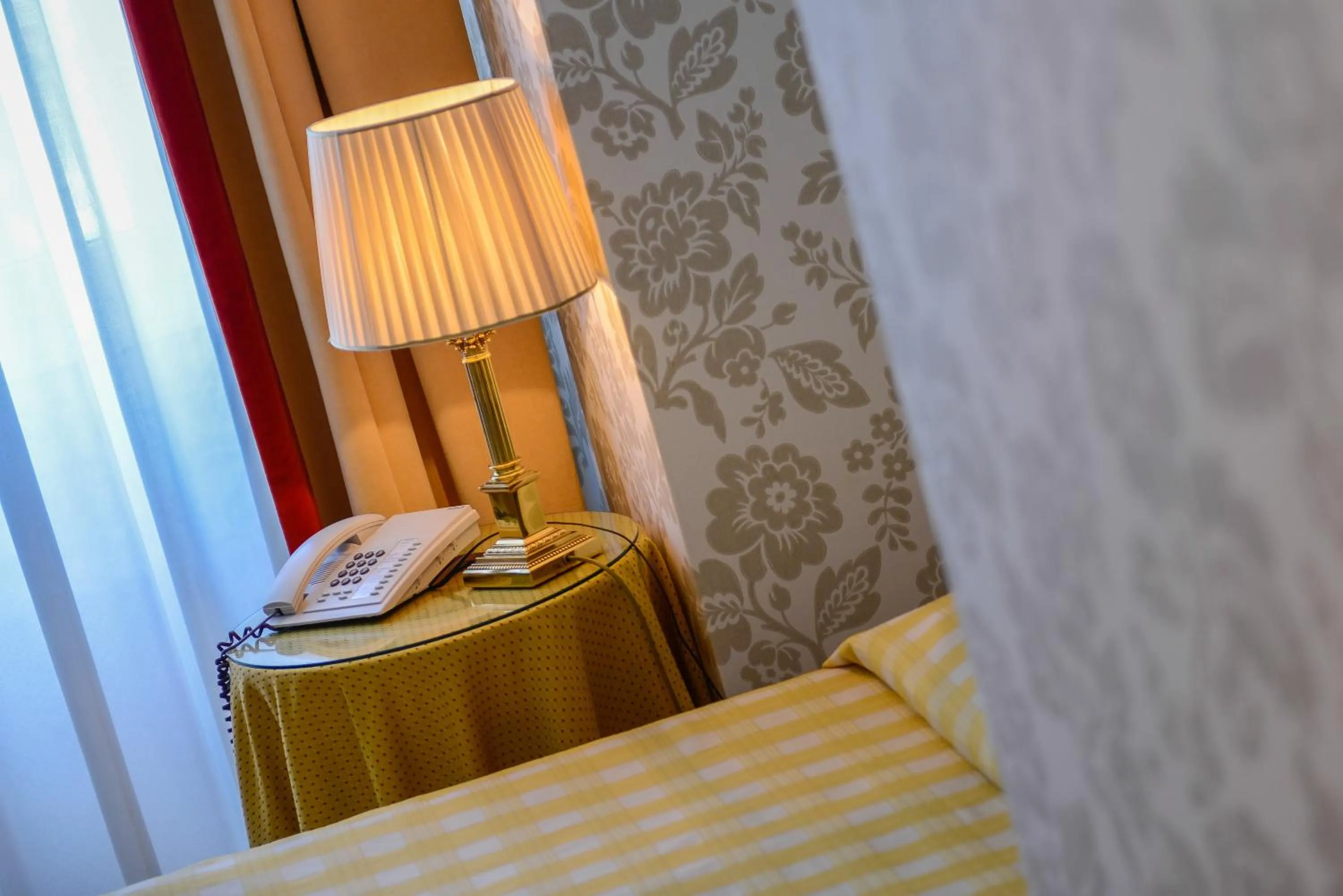 Decorative detail, Bed in Albergo Alla Posta