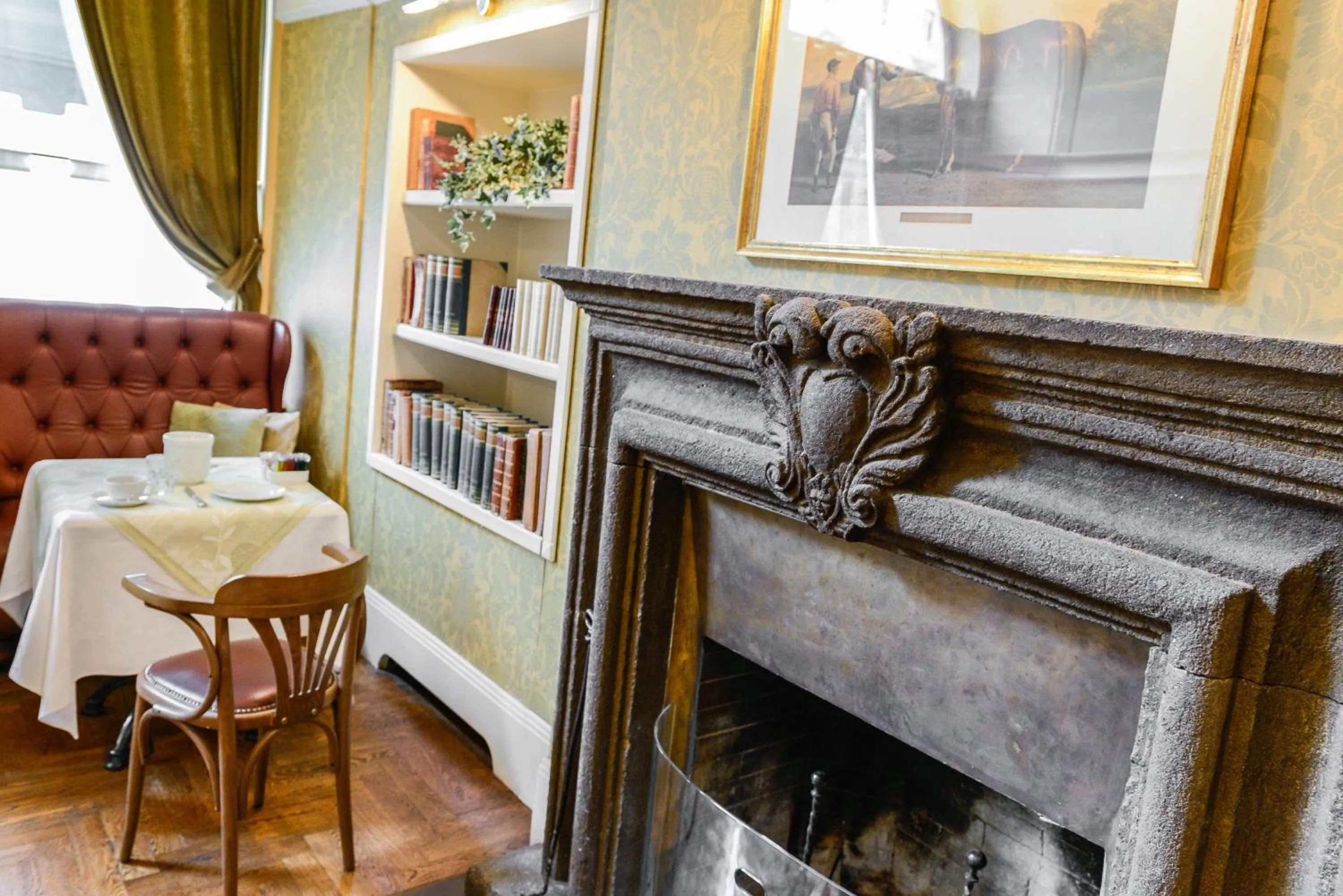 Decorative detail in Albergo Alla Posta