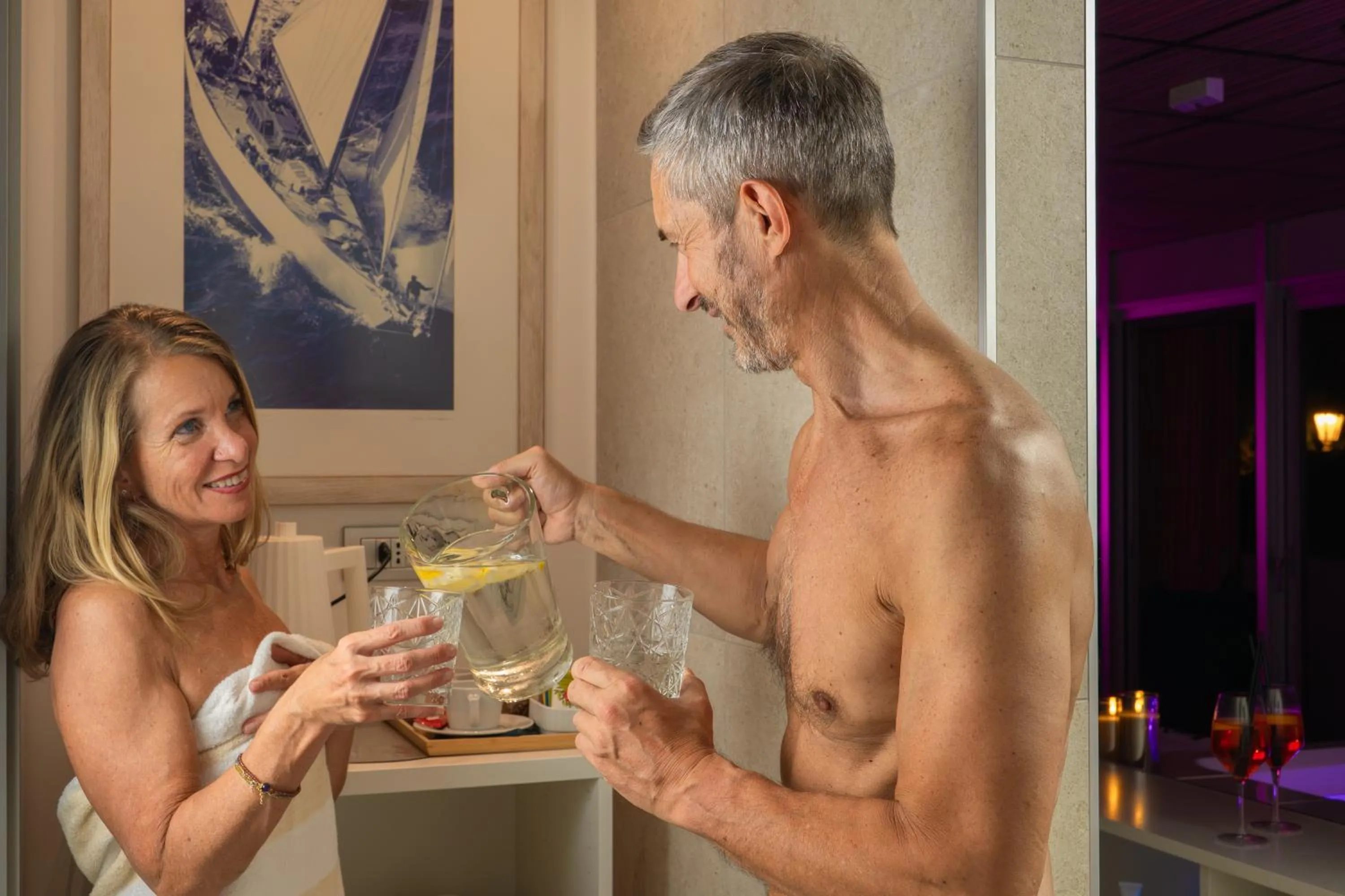 Spa and wellness centre/facilities in Hotel Miramare - Adults Only con Private Spa